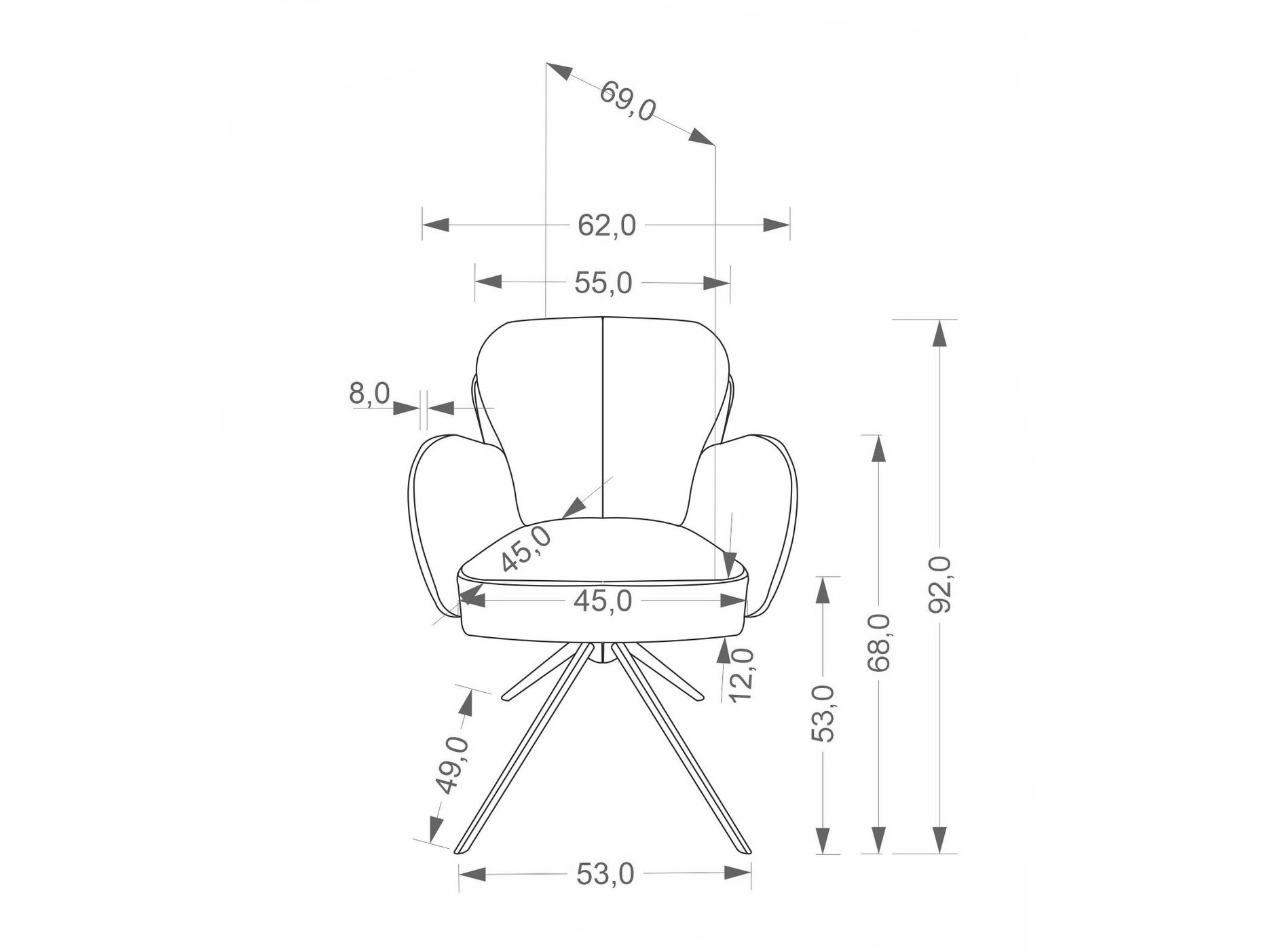 Chair Houston 2227