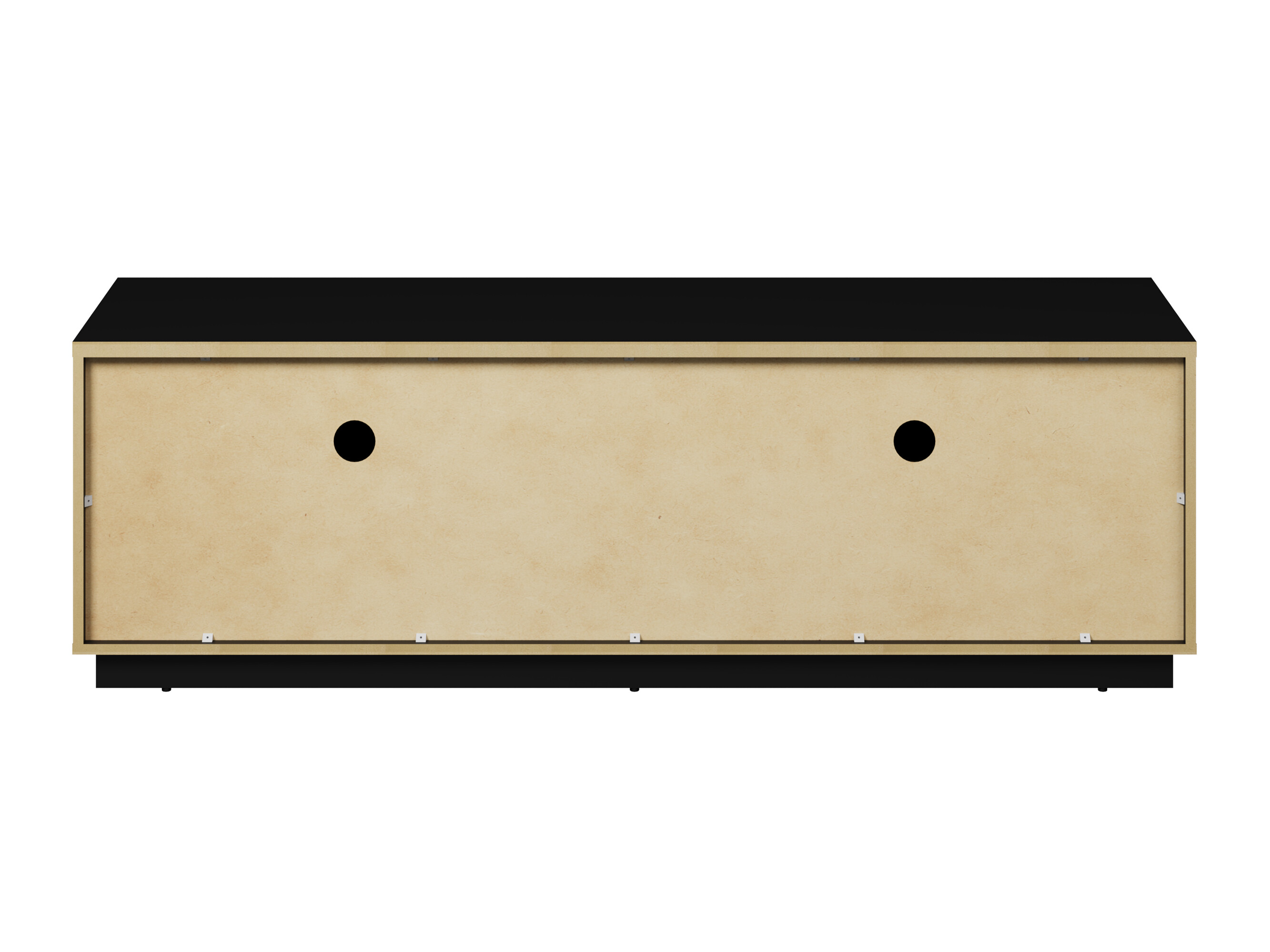 TV stand Talevaro 103 (Black + Glossy black)