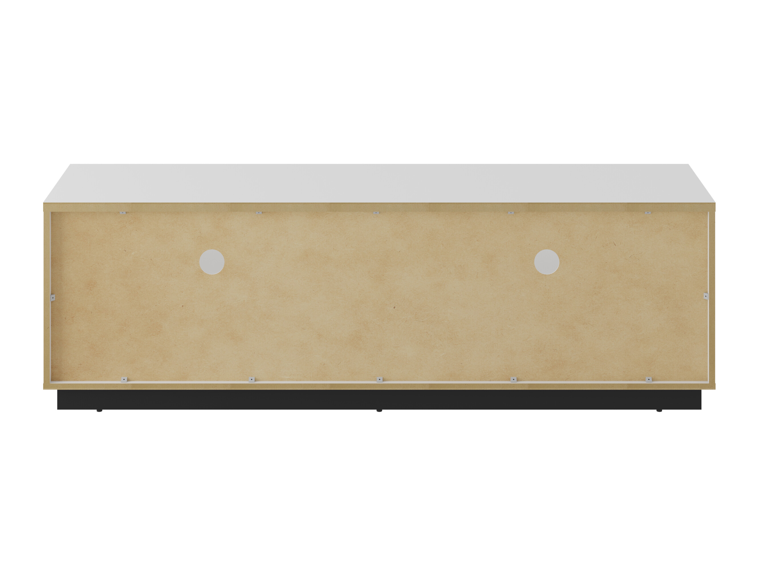 TV stand Talevaro 103 (White + Glossy white)