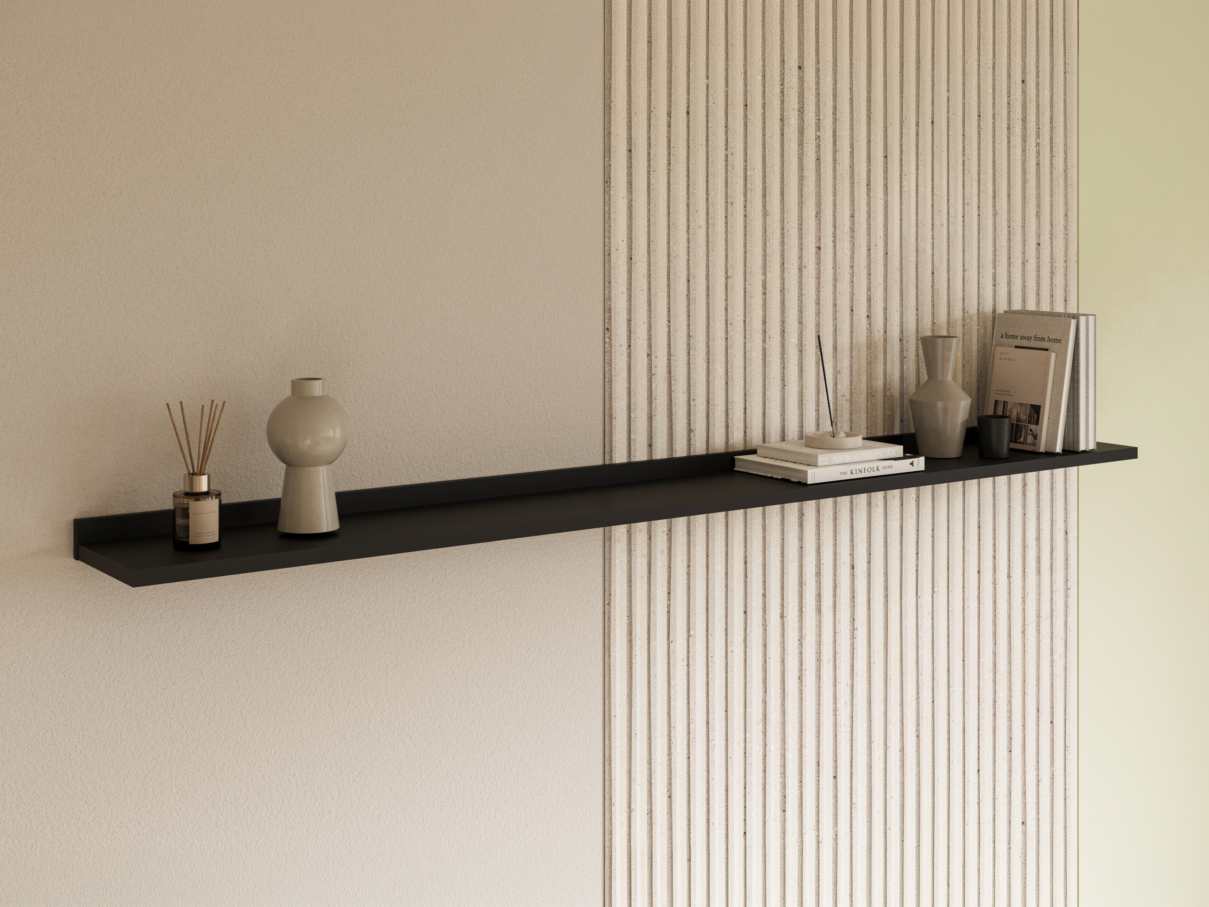 Wall shelf Talevaro 100 (Black)