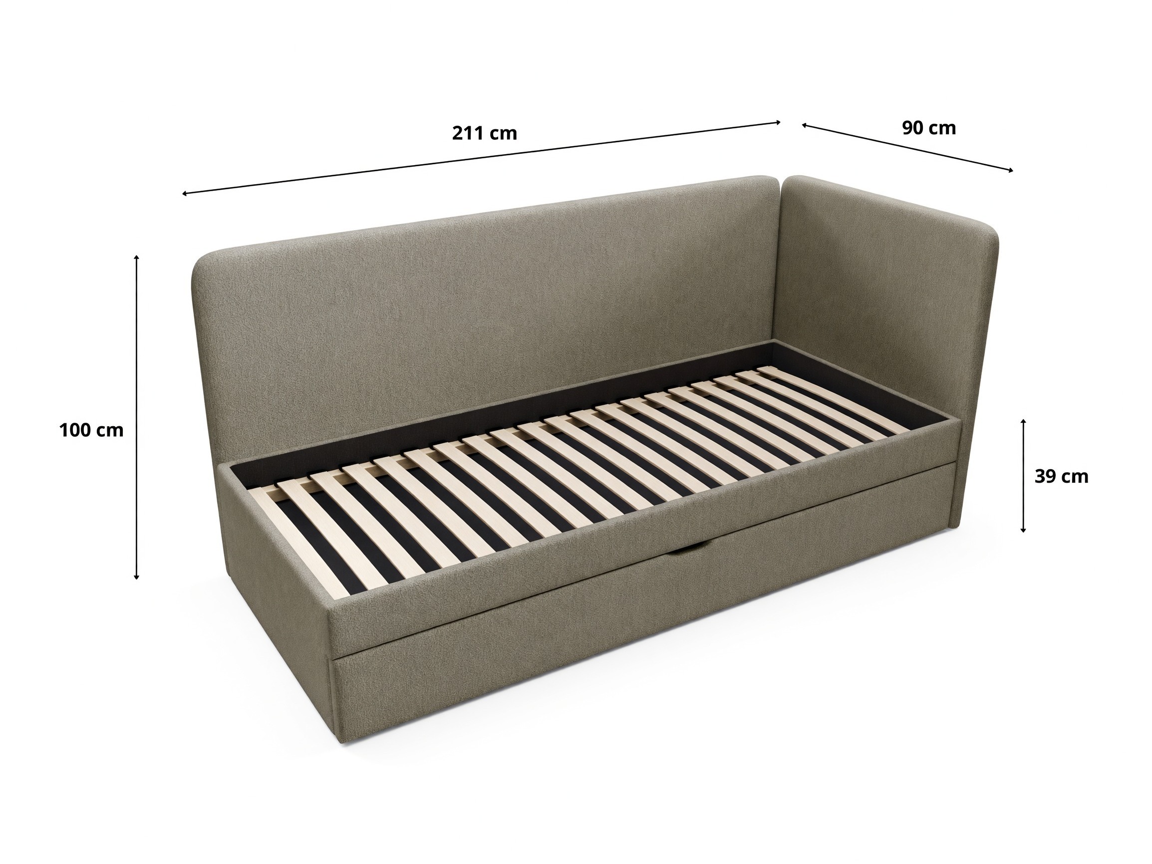 Bed Franklin 236 (Left)