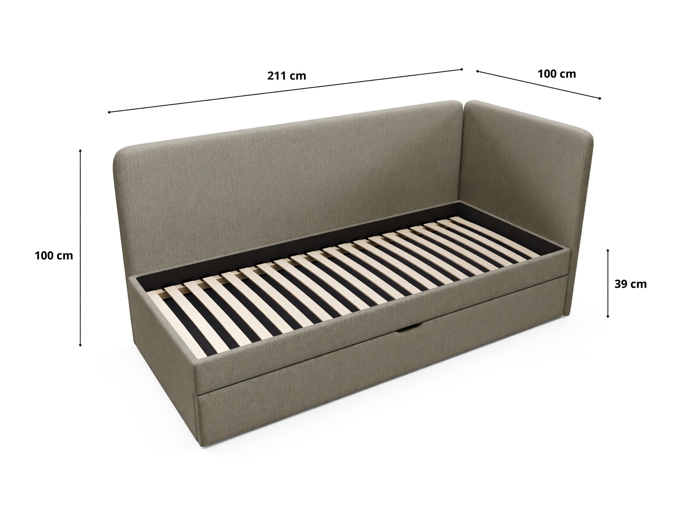 Bed Franklin 236 (Left)