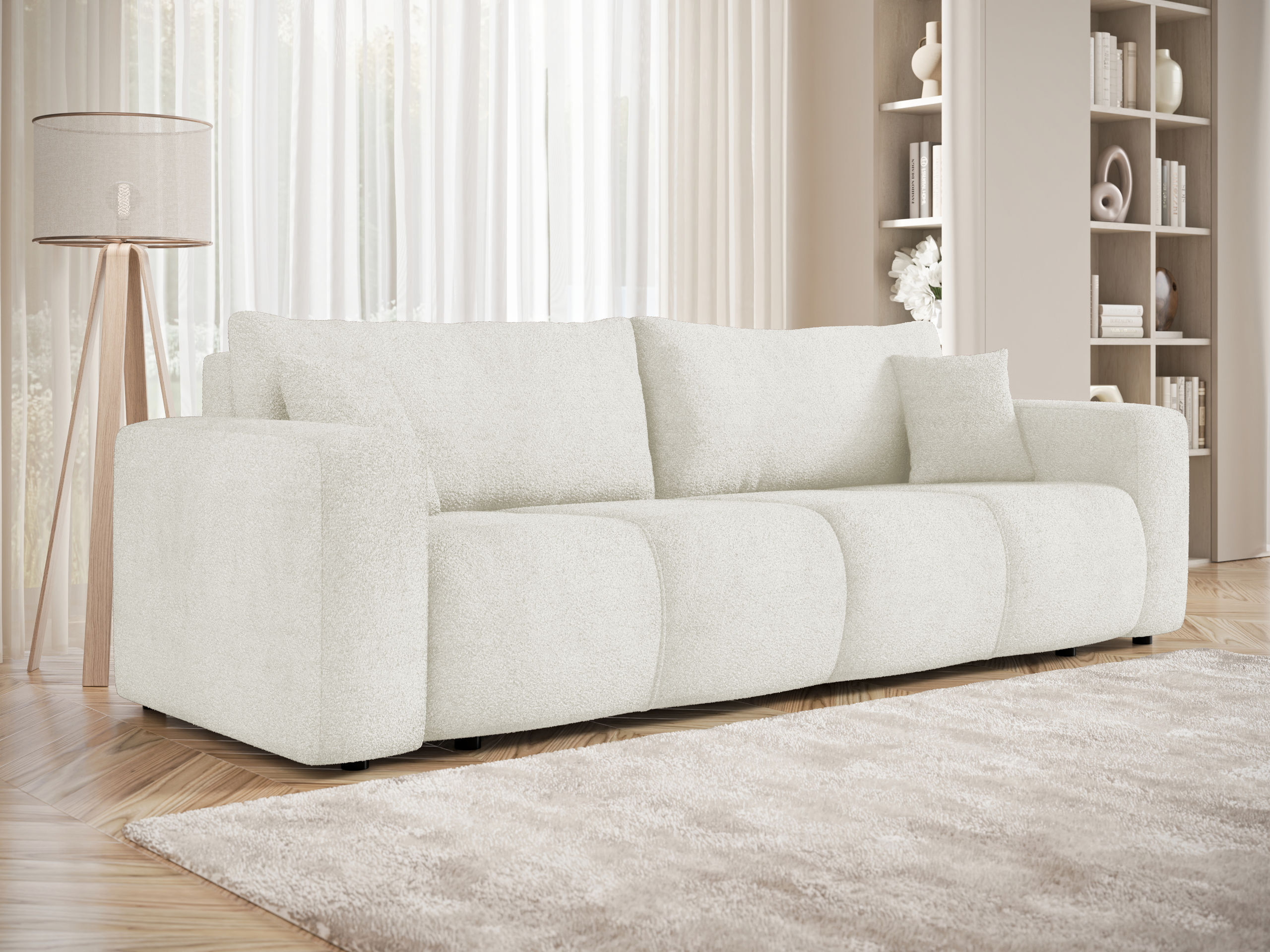 Sofa bed Comfivo Laurus (Coral 15)