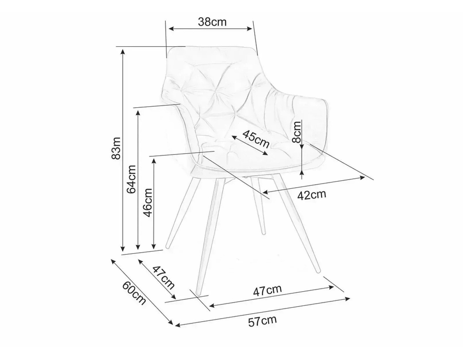 Chair Detroit 1077 (Leo 32)