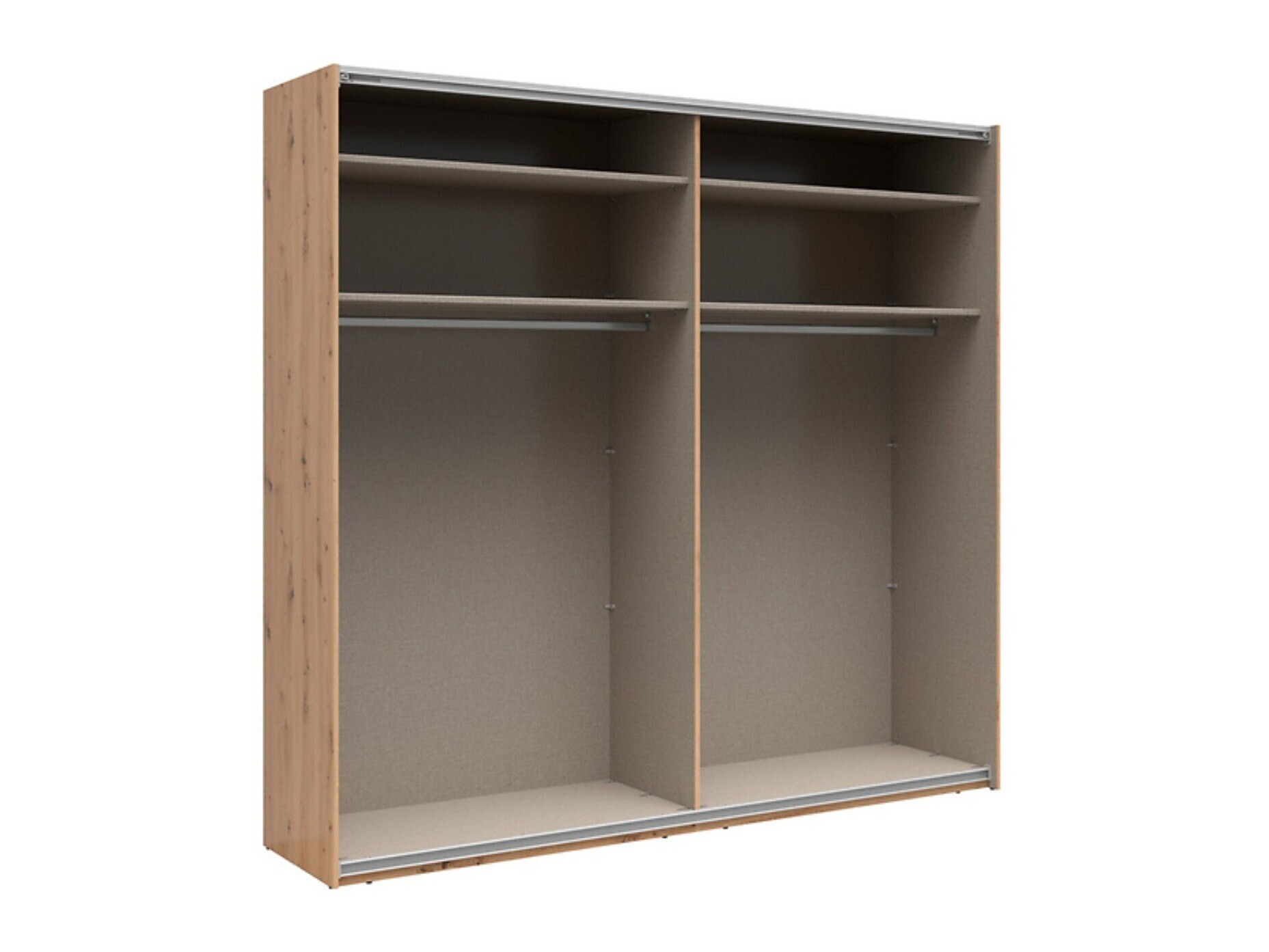 Wardrobe Livcali 108 (Green + Artisan oak)
