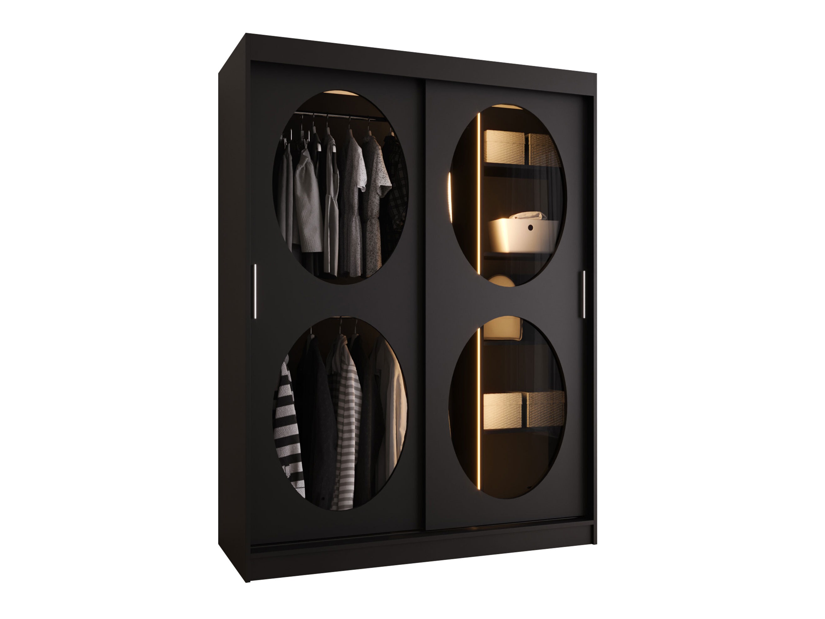 Wardrobe Hartford 527 (Black)