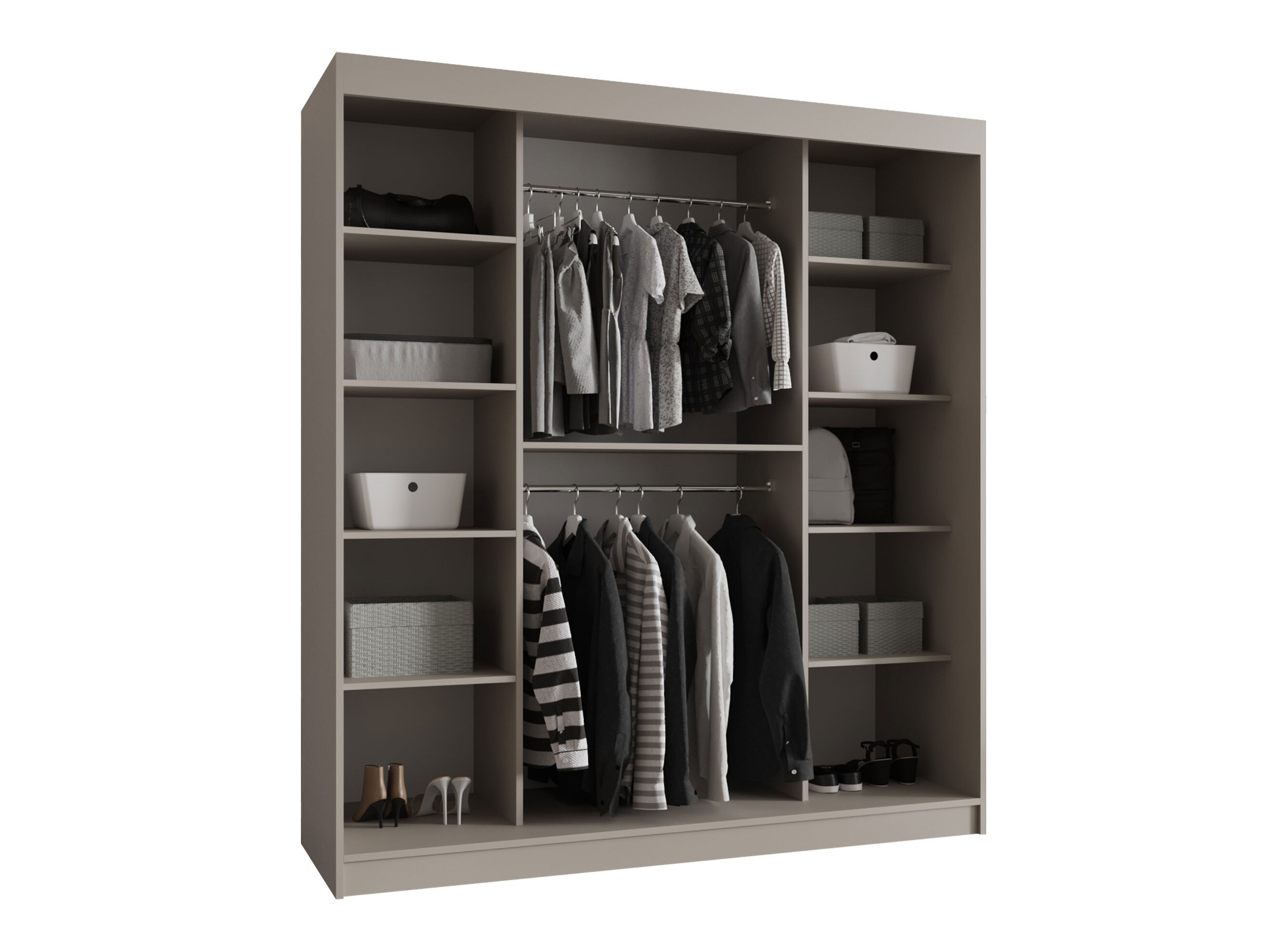 Wardrobe Hartford 529 (Black)
