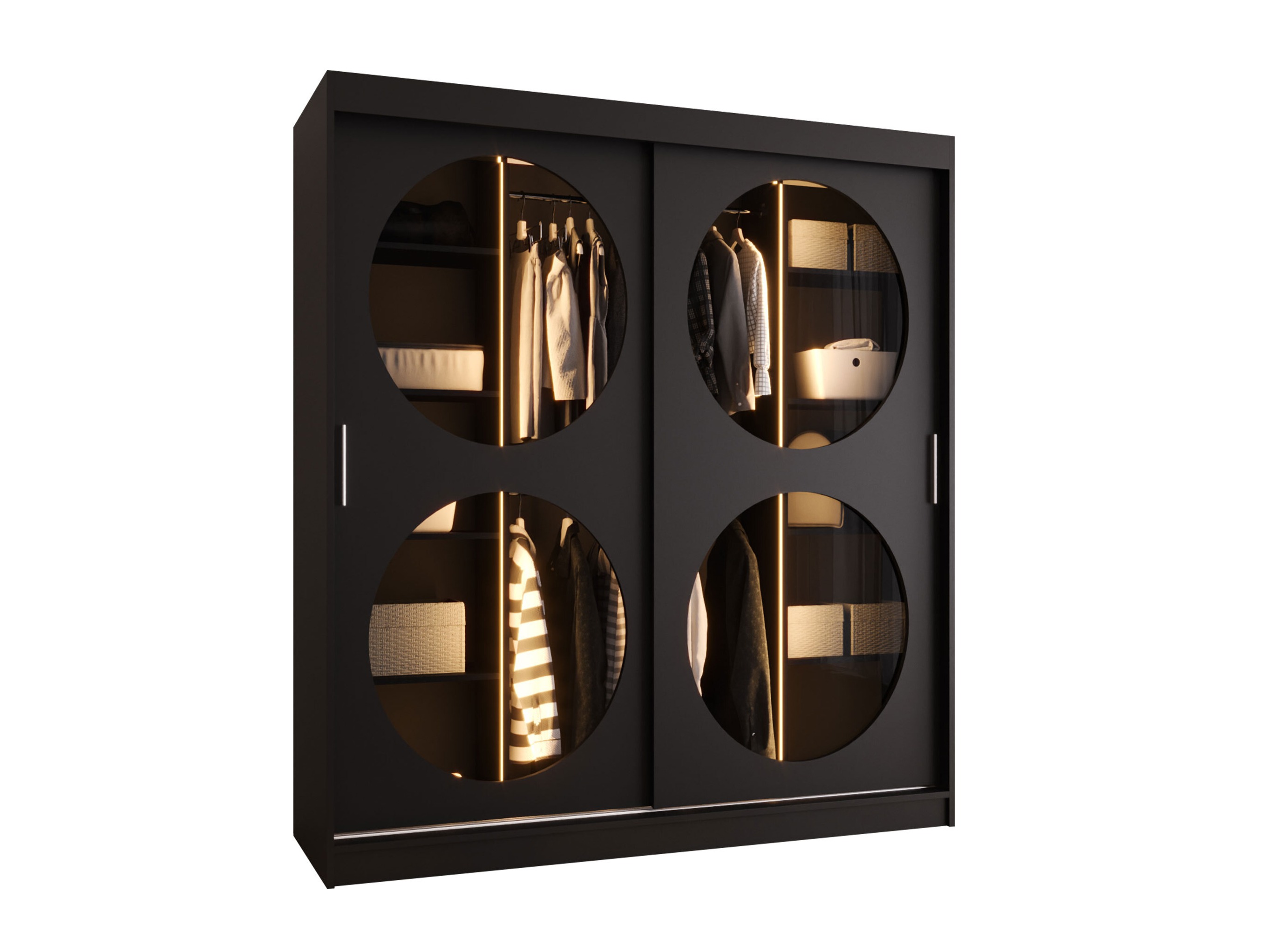 Wardrobe Hartford 529 (Black)