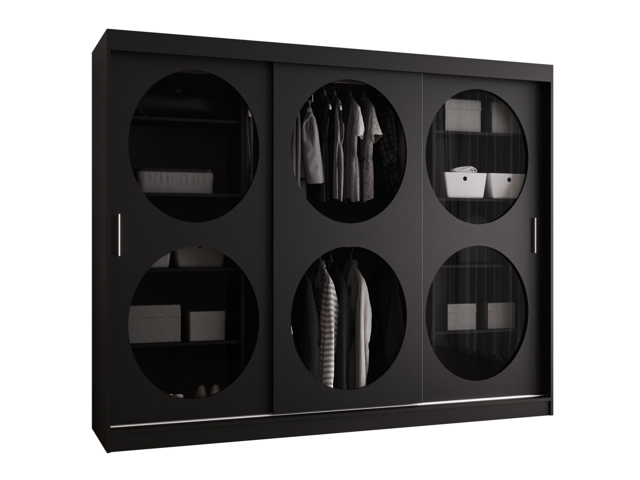 Wardrobe Hartford 533 (Black)