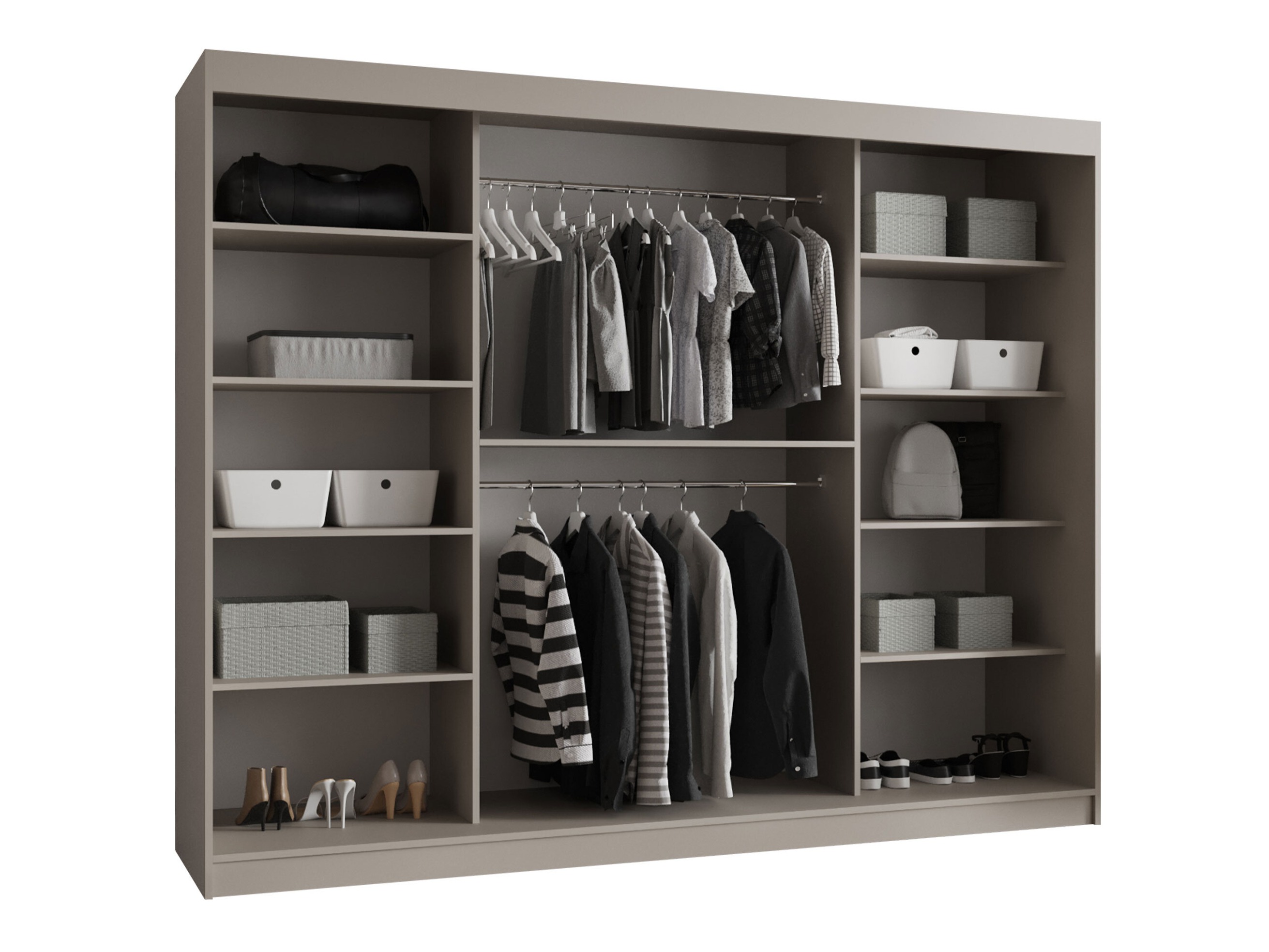 Wardrobe Hartford 533 (Black)