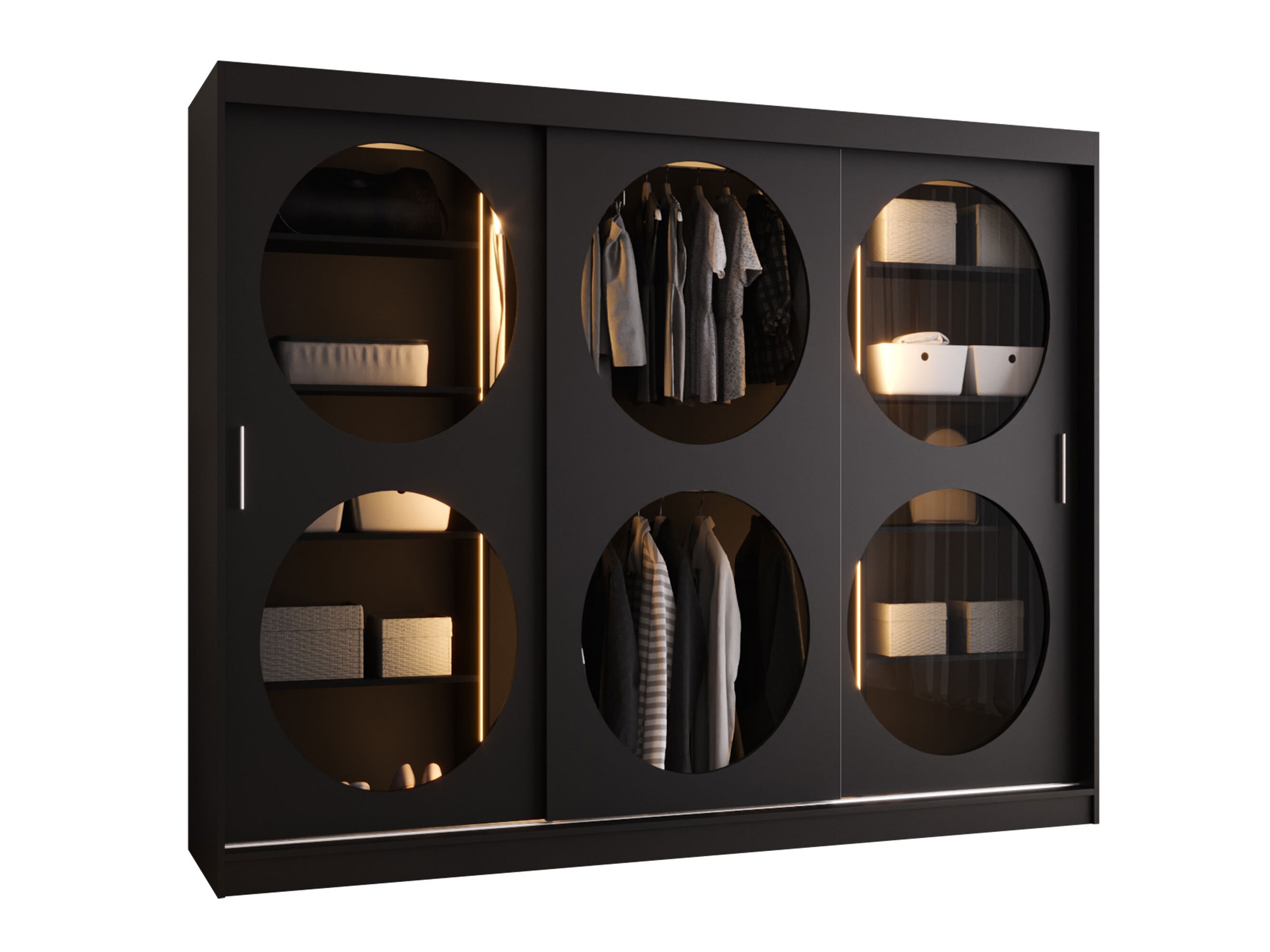 Wardrobe Hartford 533 (Black)
