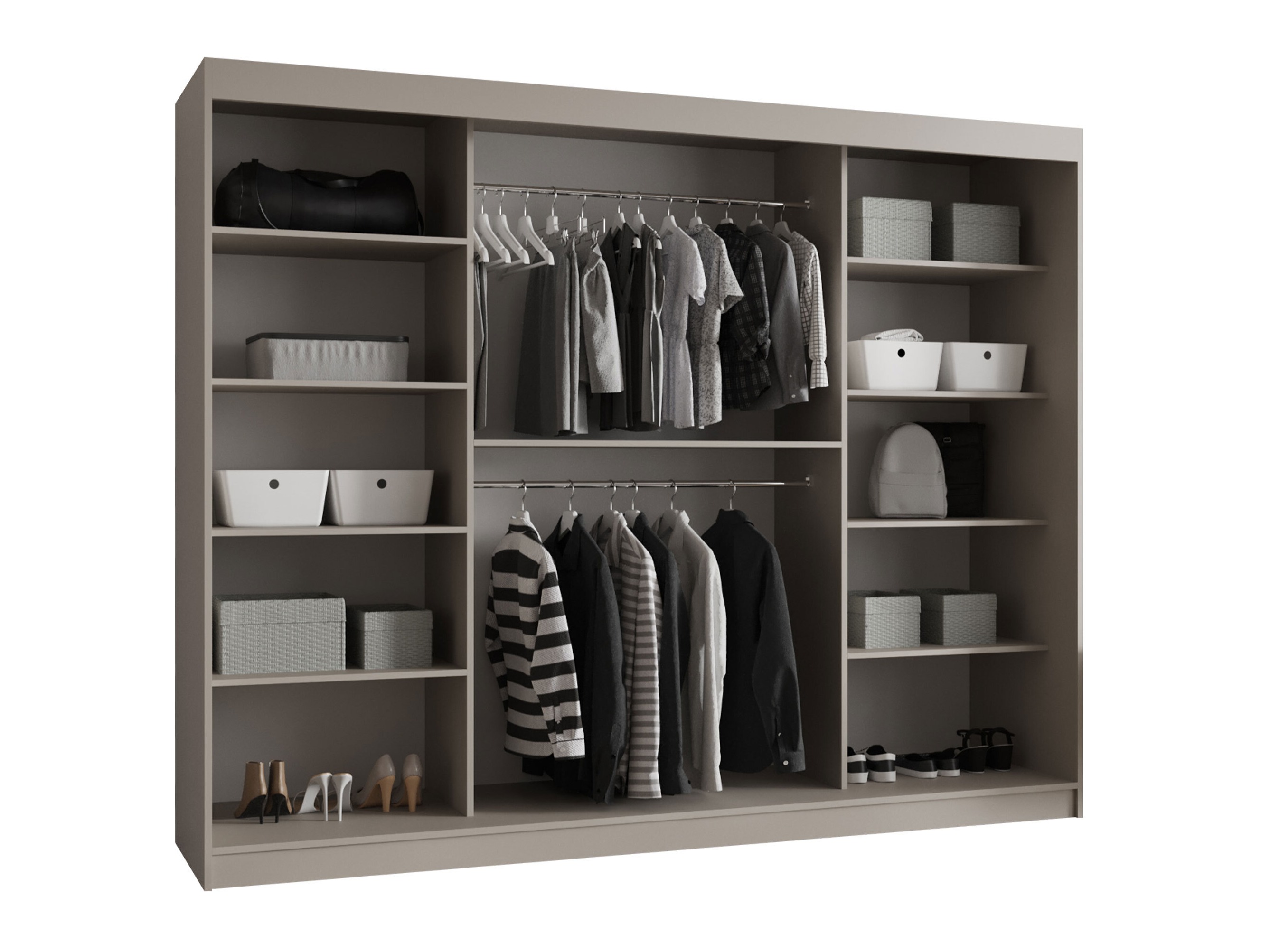 Wardrobe Hartford 533 (Black)