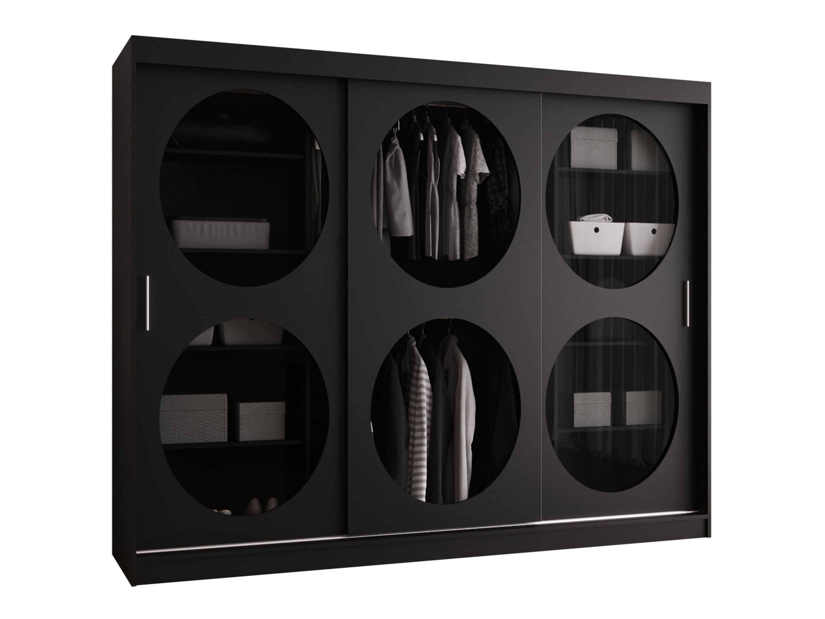 Wardrobe Hartford 533 (Black)