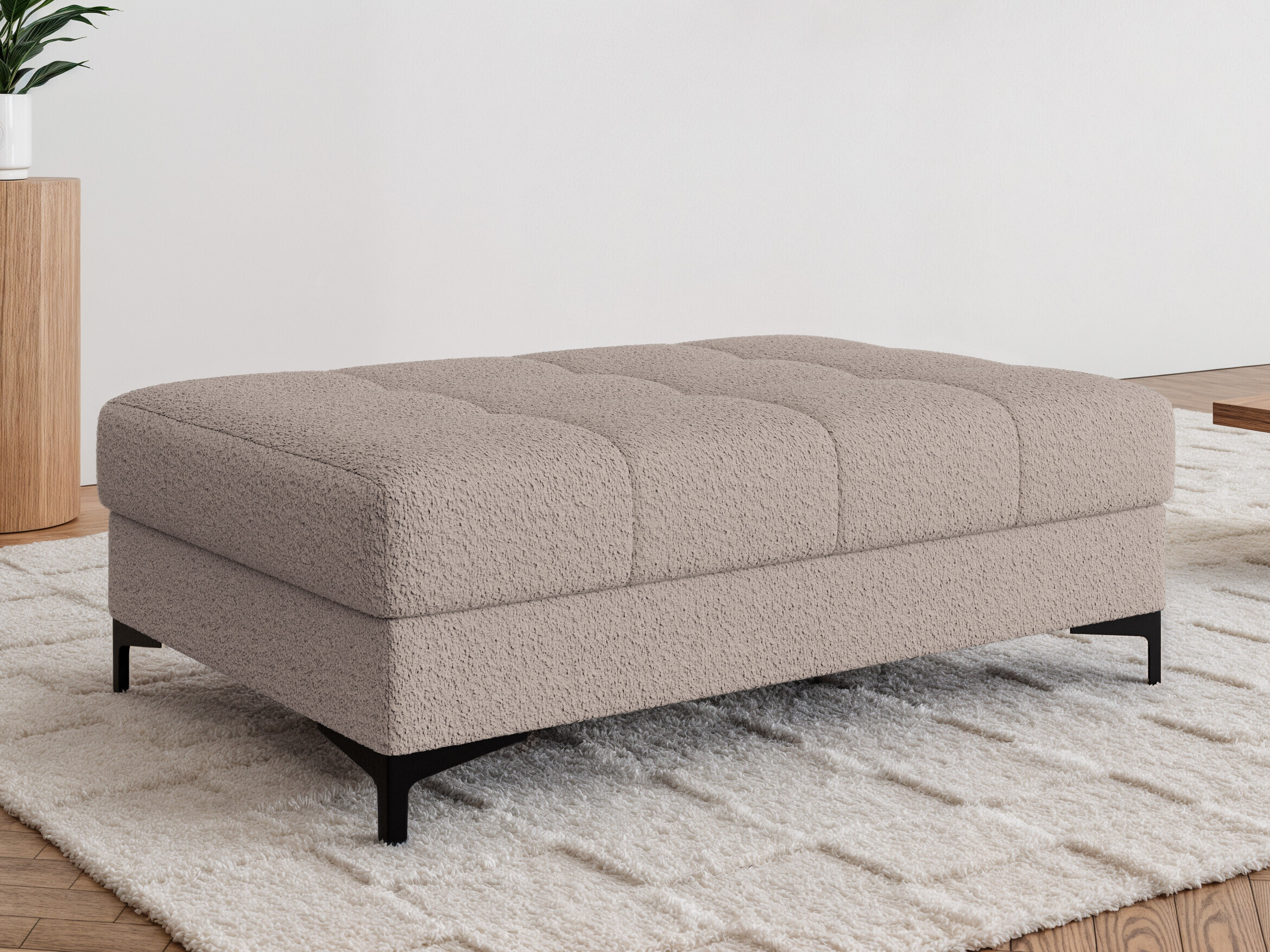 Upholstered bench Rocklin 231 (Coral 50)