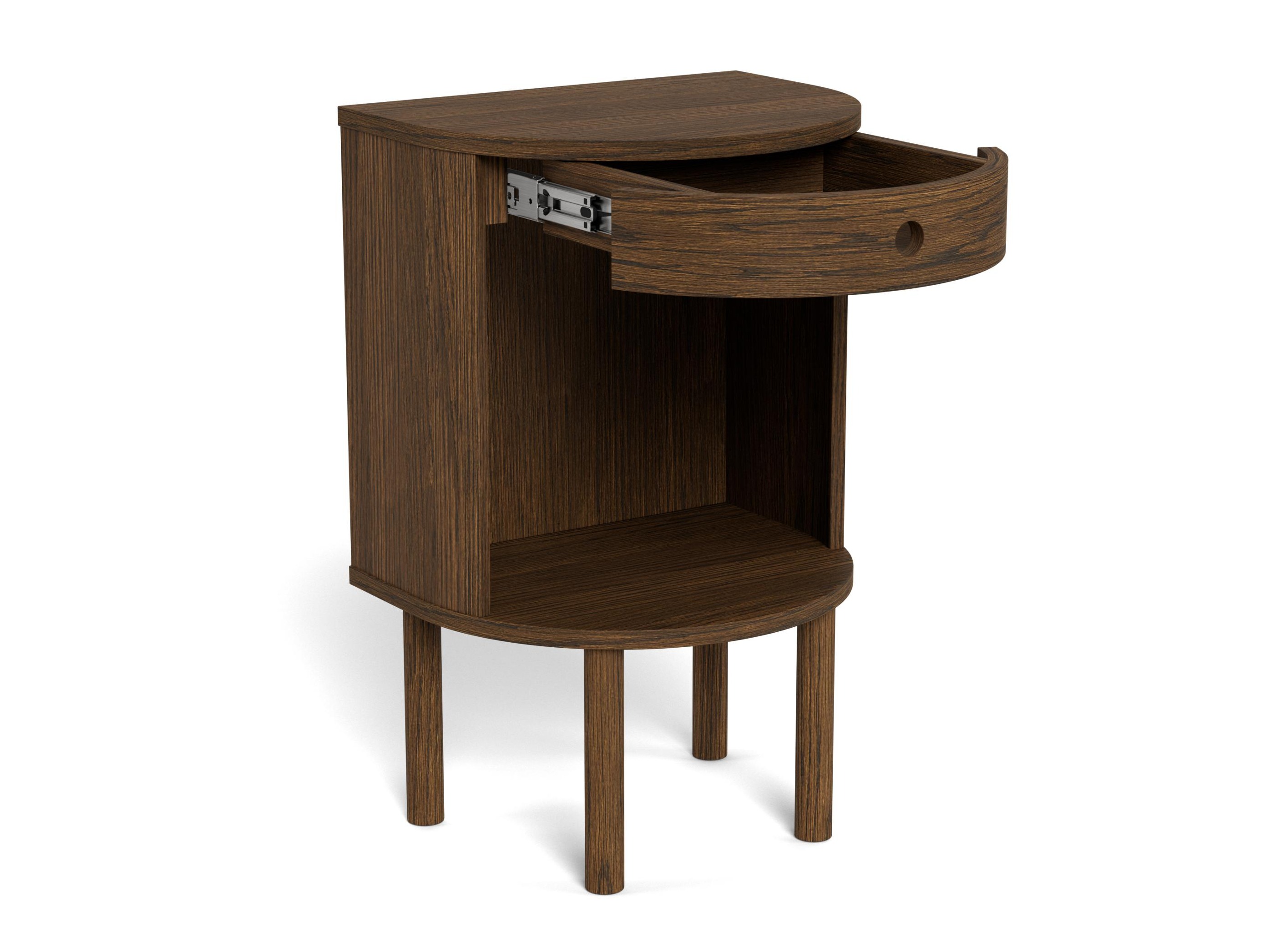Bedside table Norsica 987 (Dark oak)