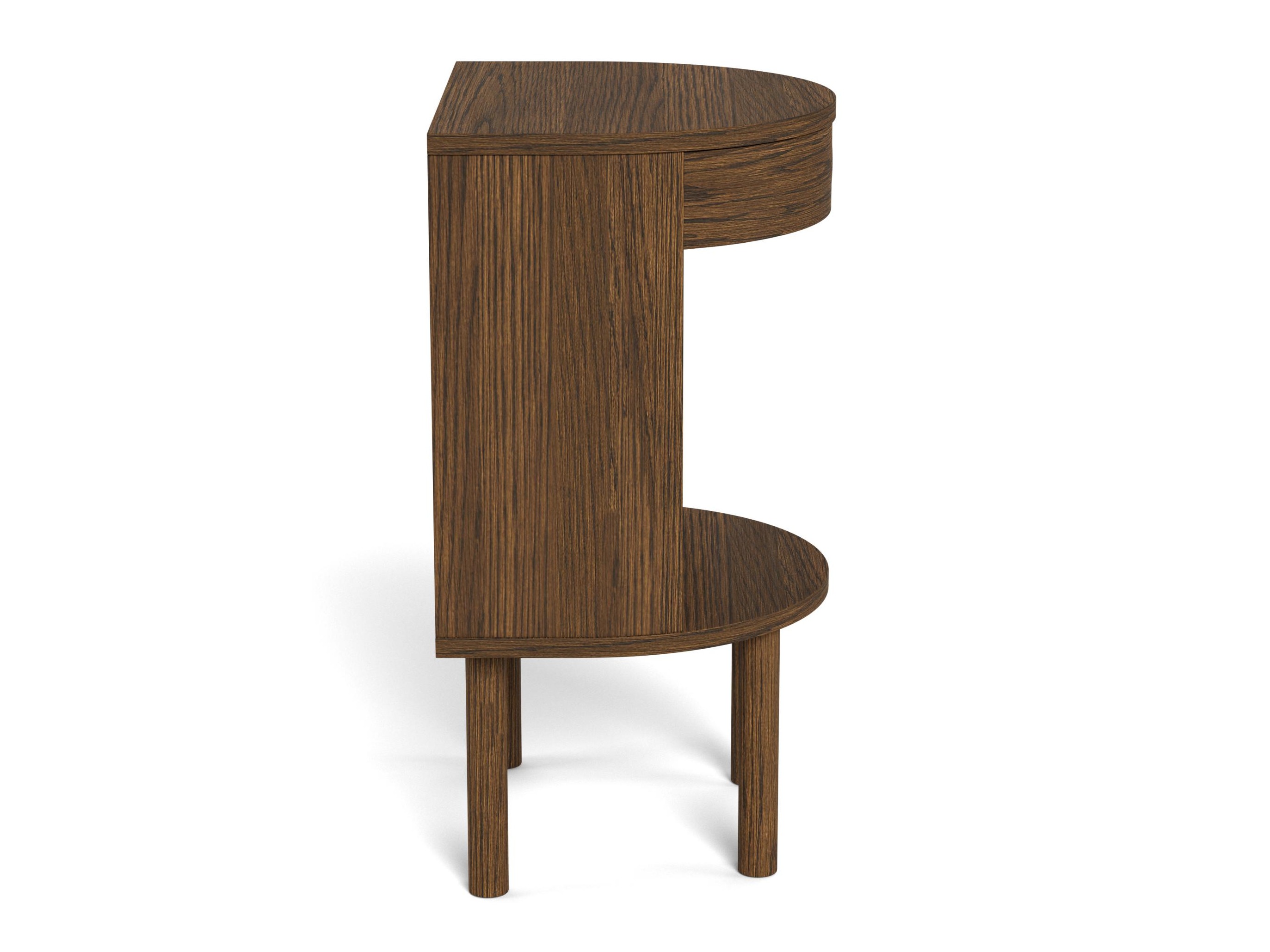 Bedside table Norsica 987 (Dark oak)