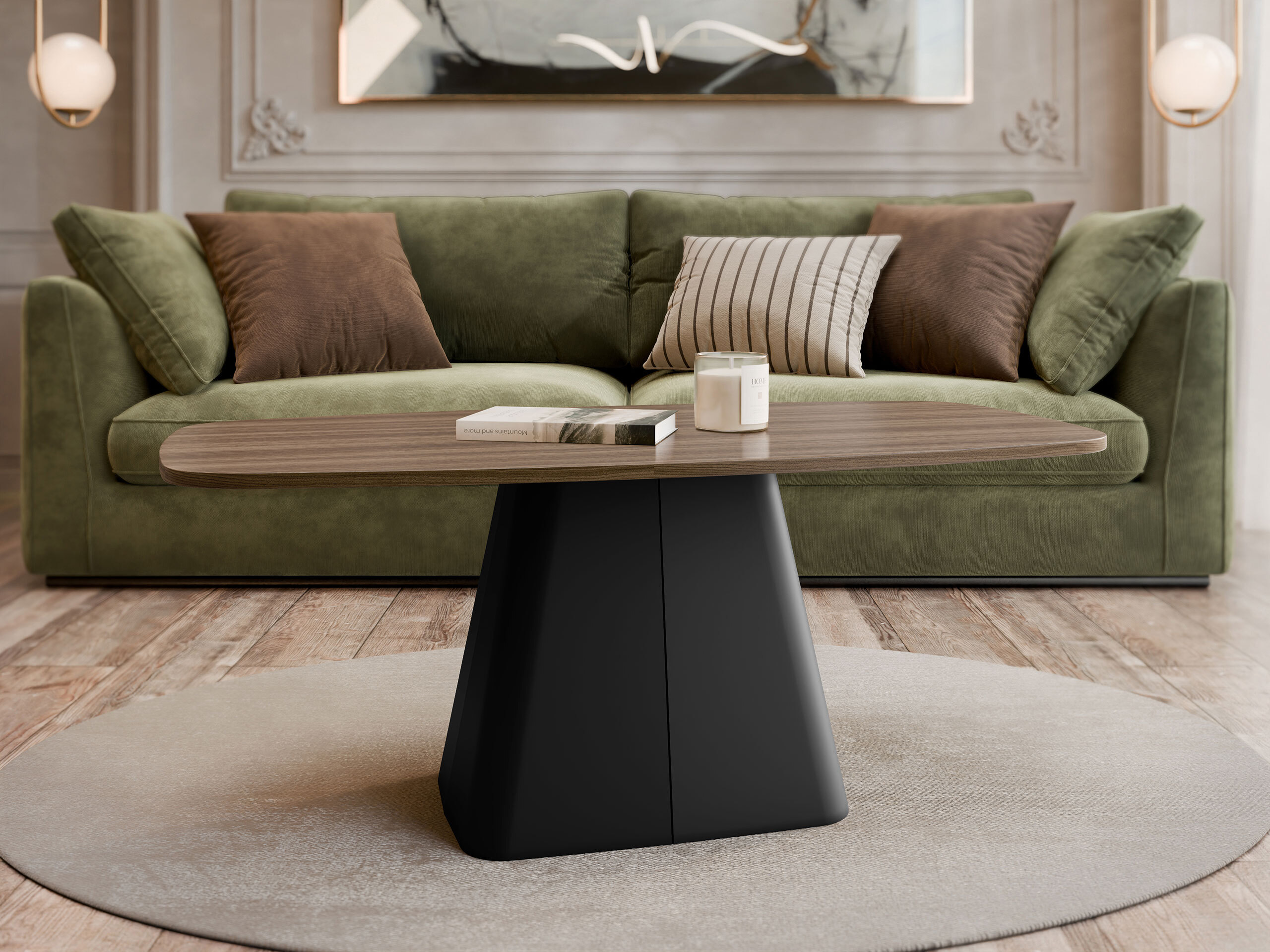 Coffee table Oswego 158 (Walnut)