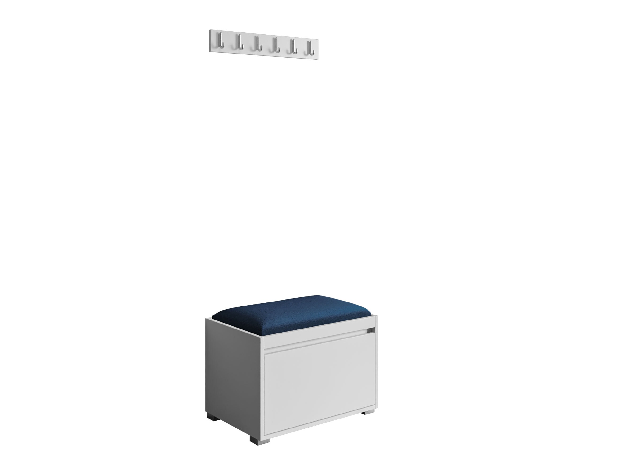 Hallway set Comfivo Pinus VIII (White + Polo 891)