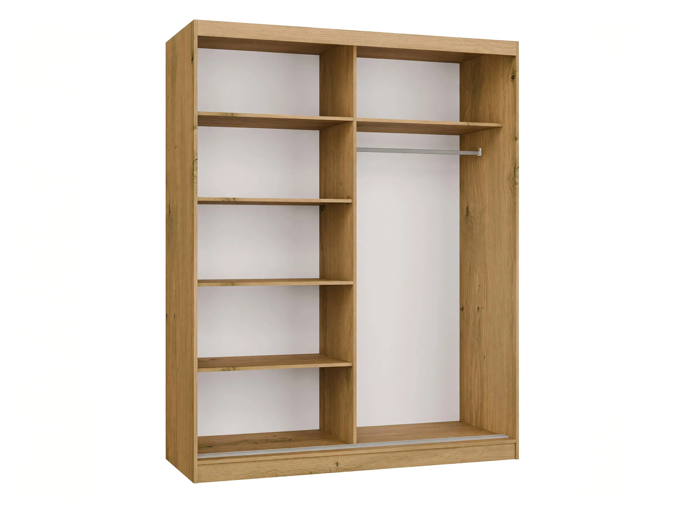 Wardrobe Mandeville 167 (Artisan oak + White)