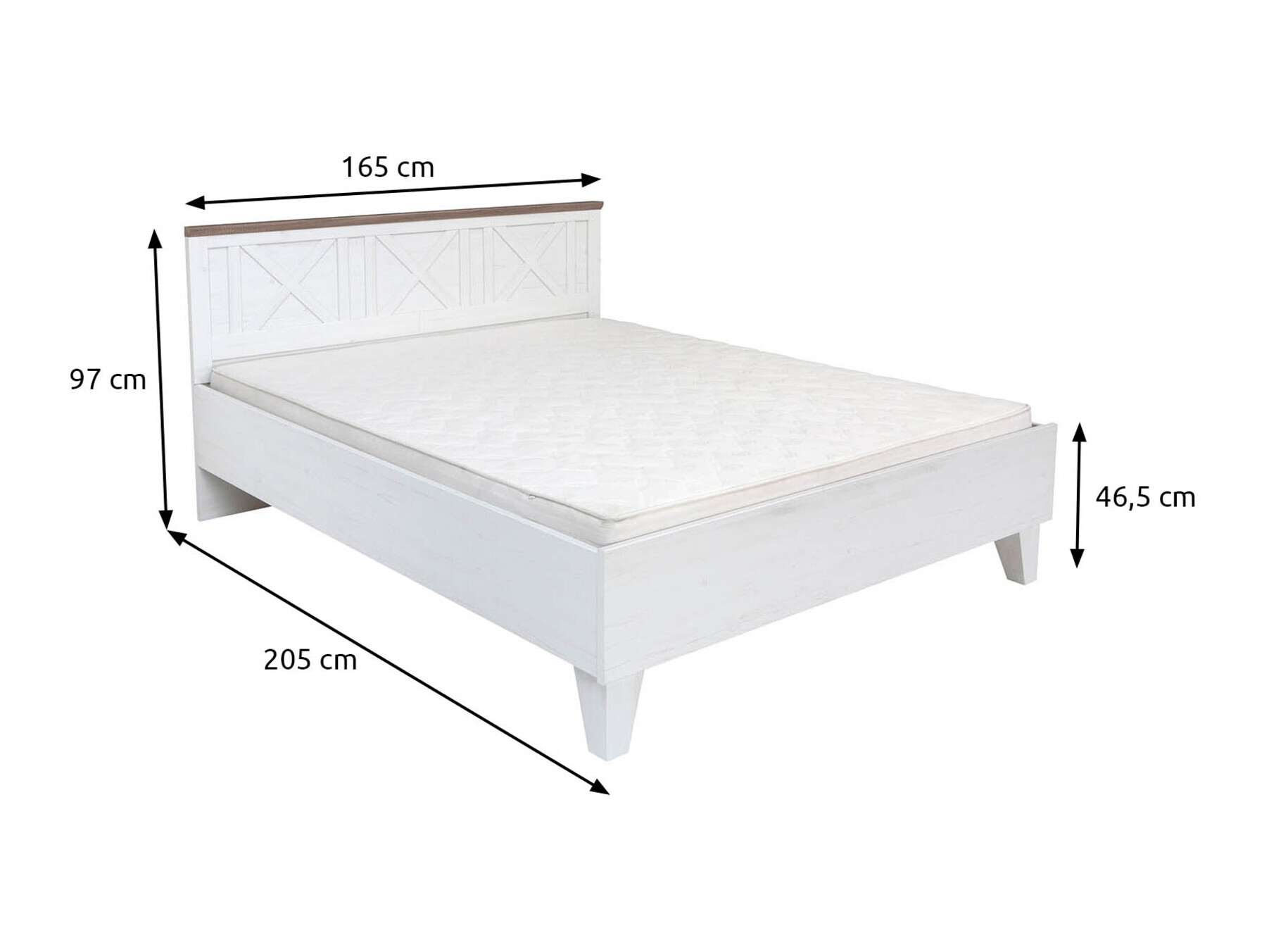 Bedroom set Marlire 109 (Cashmere + Light oak)