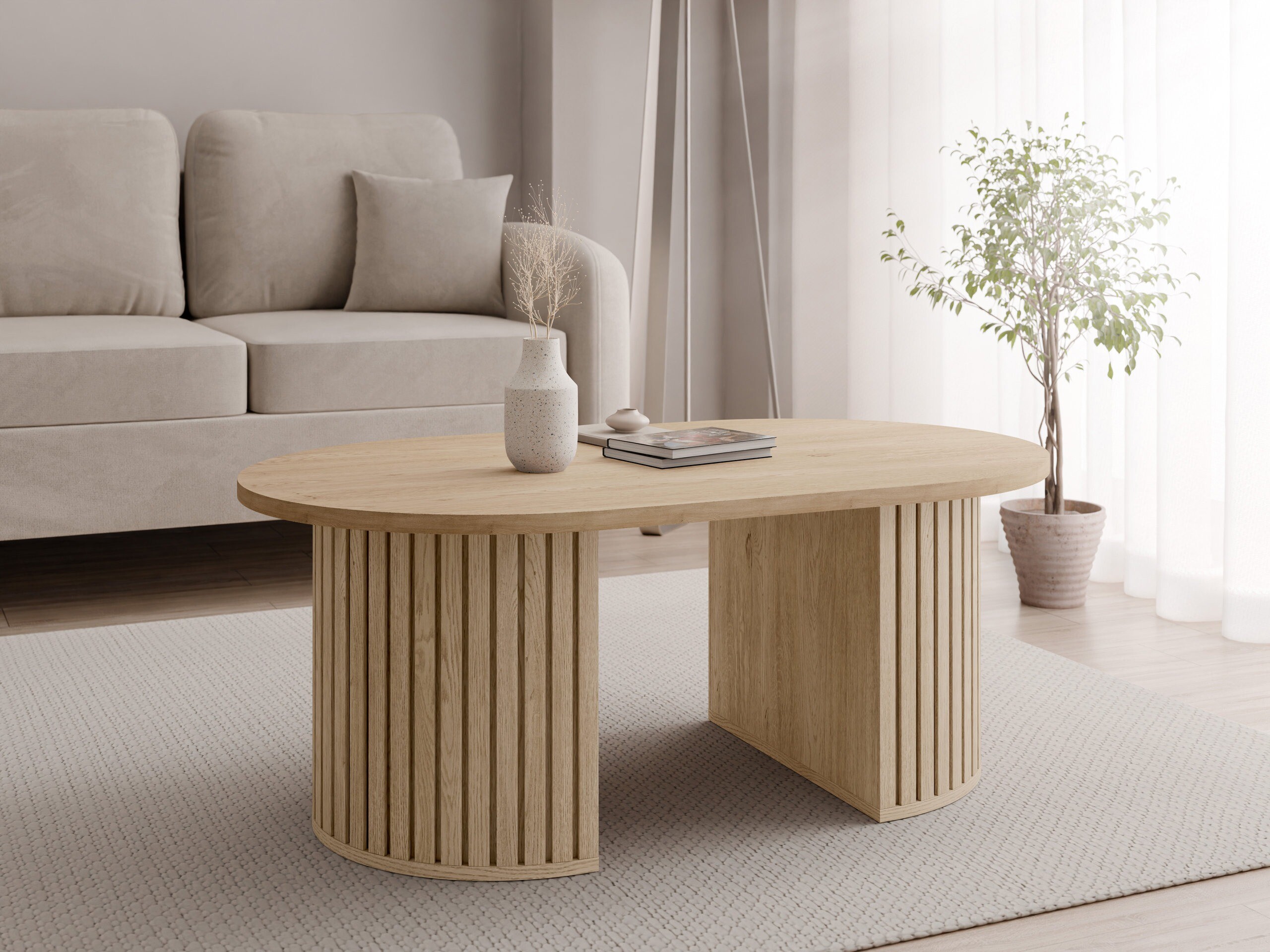 Coffee table Comfivo Ulma (Cremona oak)