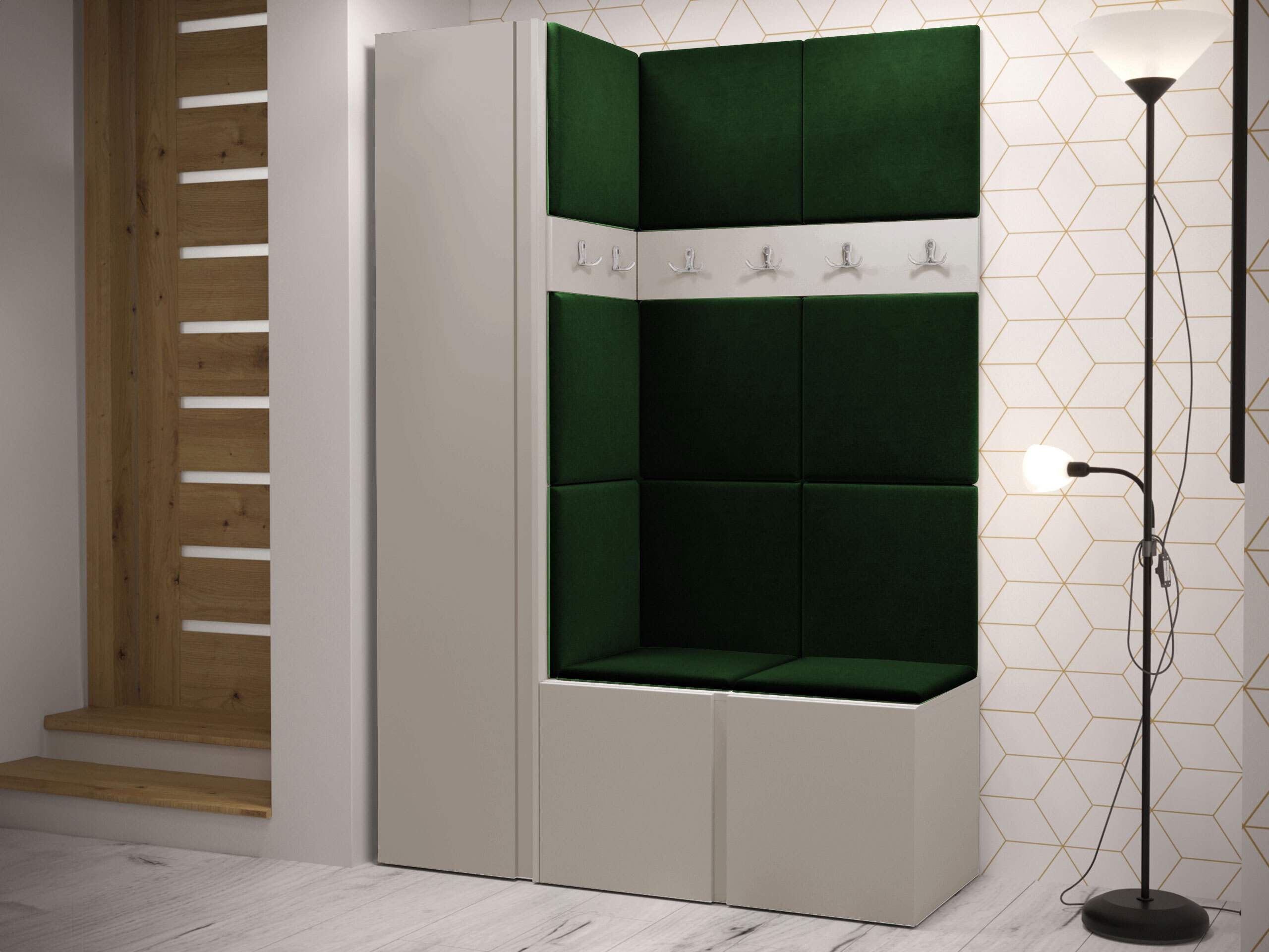 Hallway set Pinis IX (Cashmere)