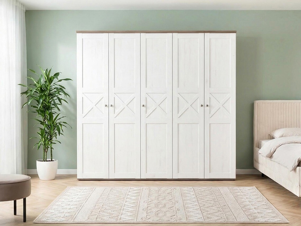 Wardrobe Marlire 107 (Anderson pine + Dark sonoma oak)