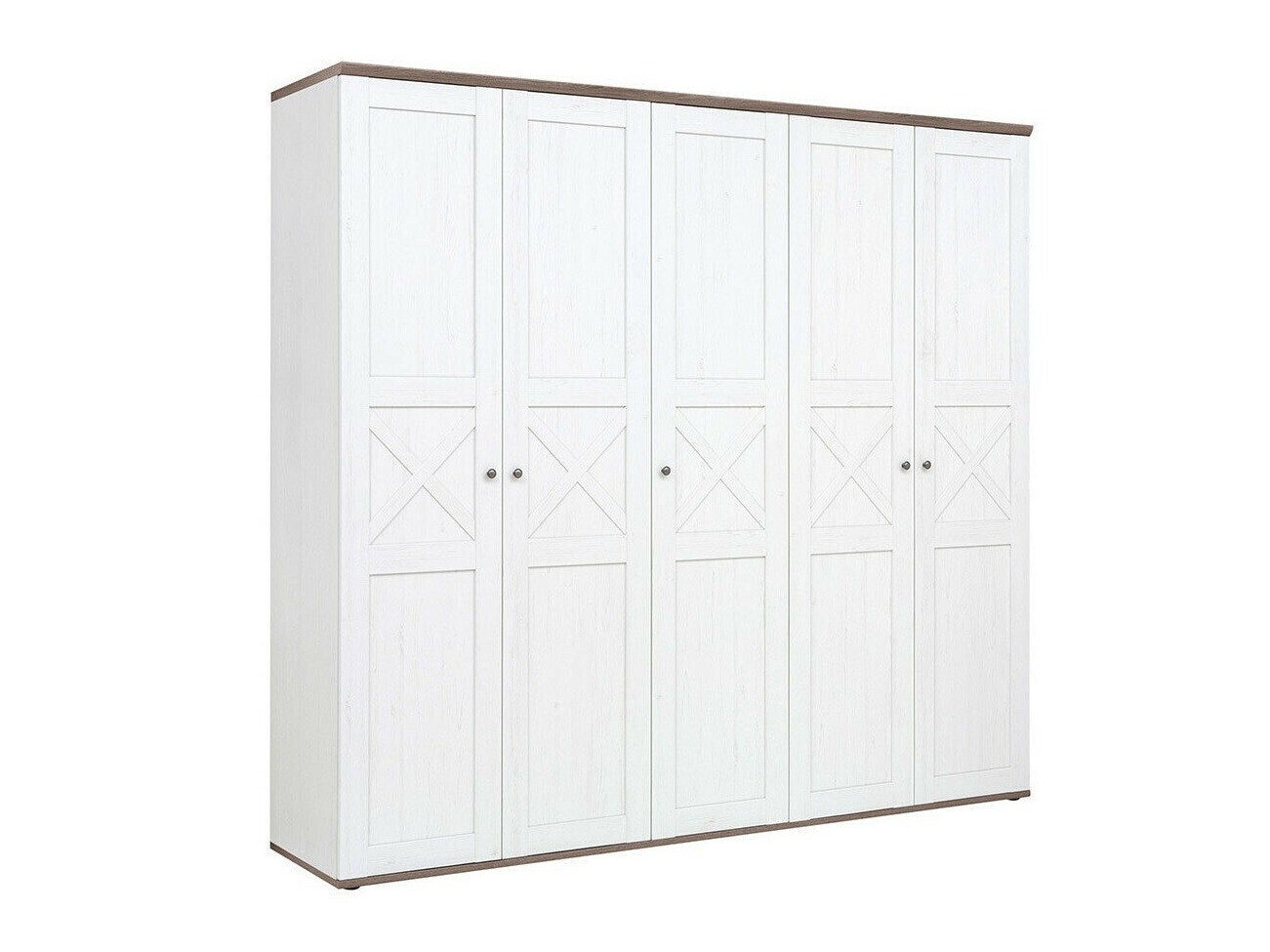 Wardrobe Marlire 107 (Anderson pine + Dark sonoma oak)