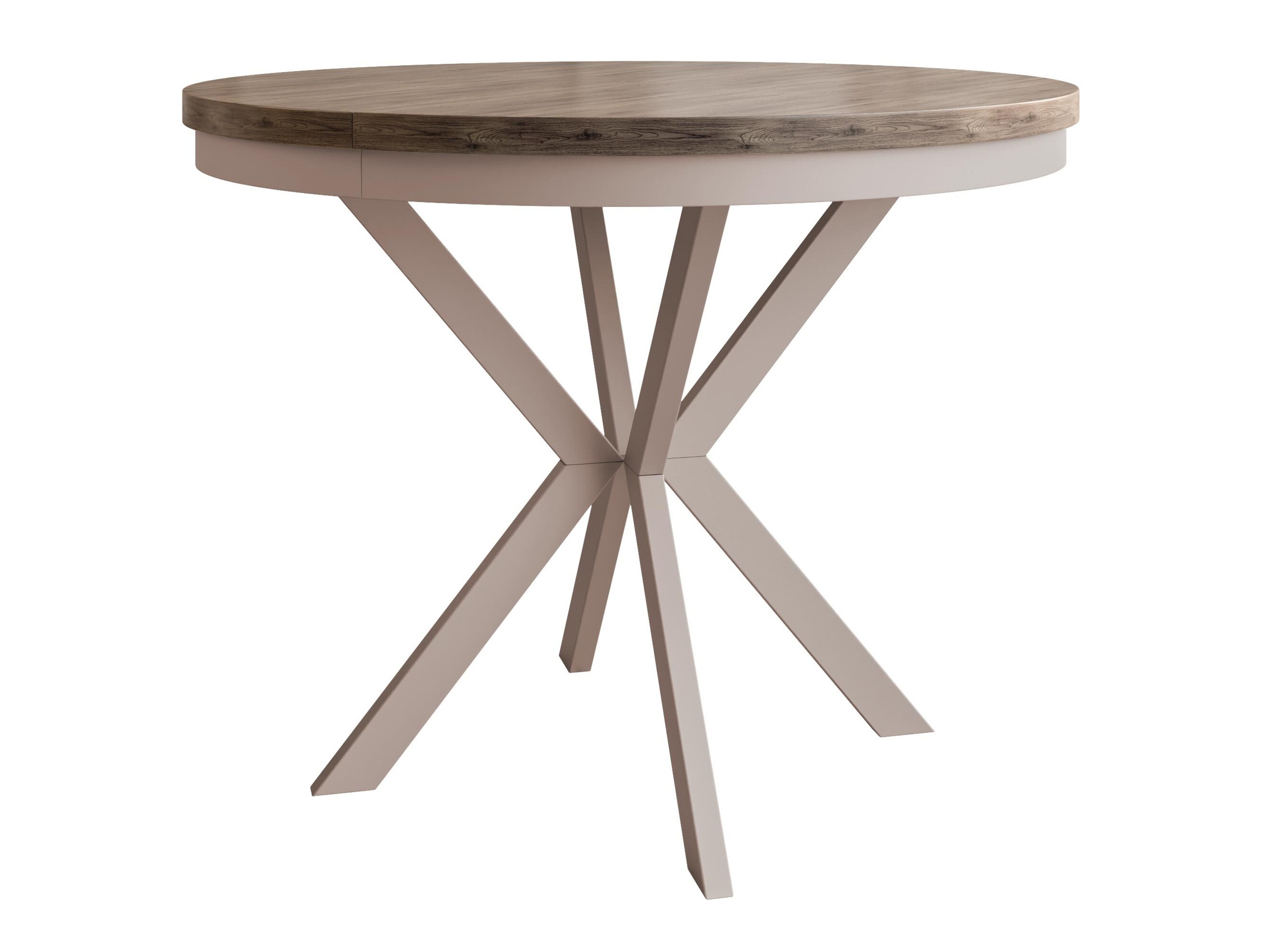 Table Oswego 156 (Light wood + Cashmere)