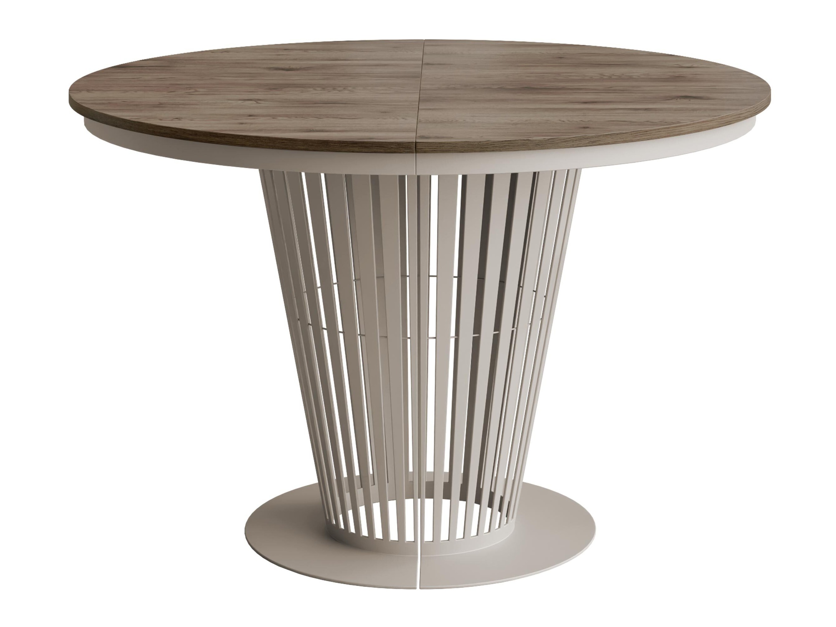 Table Oswego 179 (Cashmere + Dark oak)