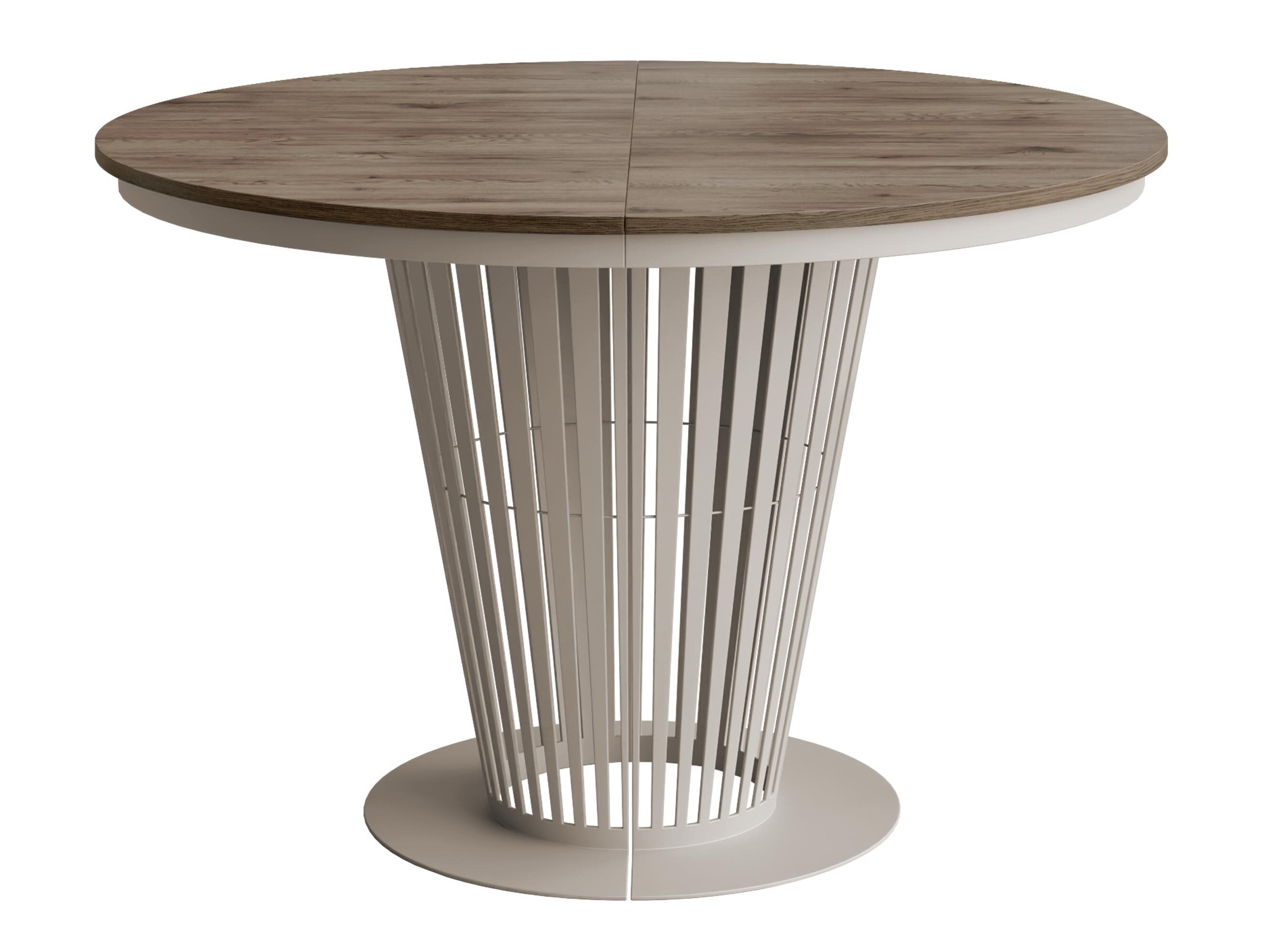 Table Oswego 181 (Cashmere + Dark oak)