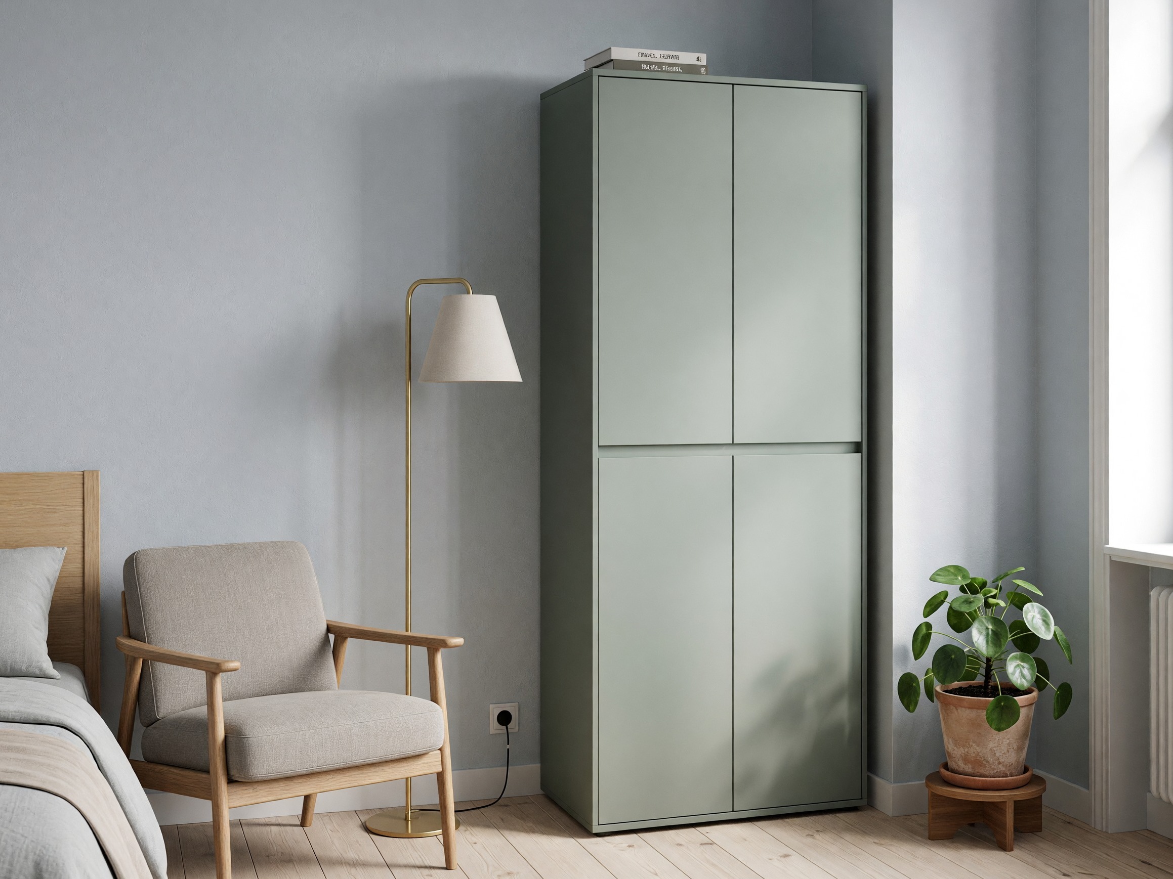Bookcase Torfiou 104 (Green)