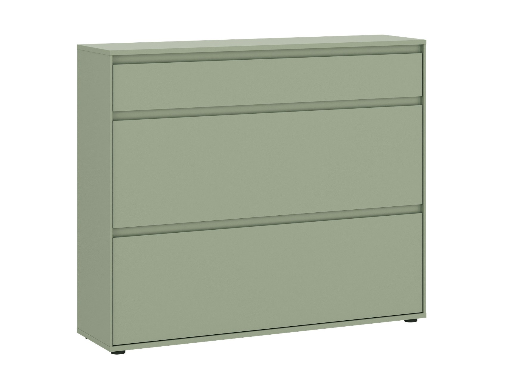 Shoe cabinet Torfiou 102 (Green)
