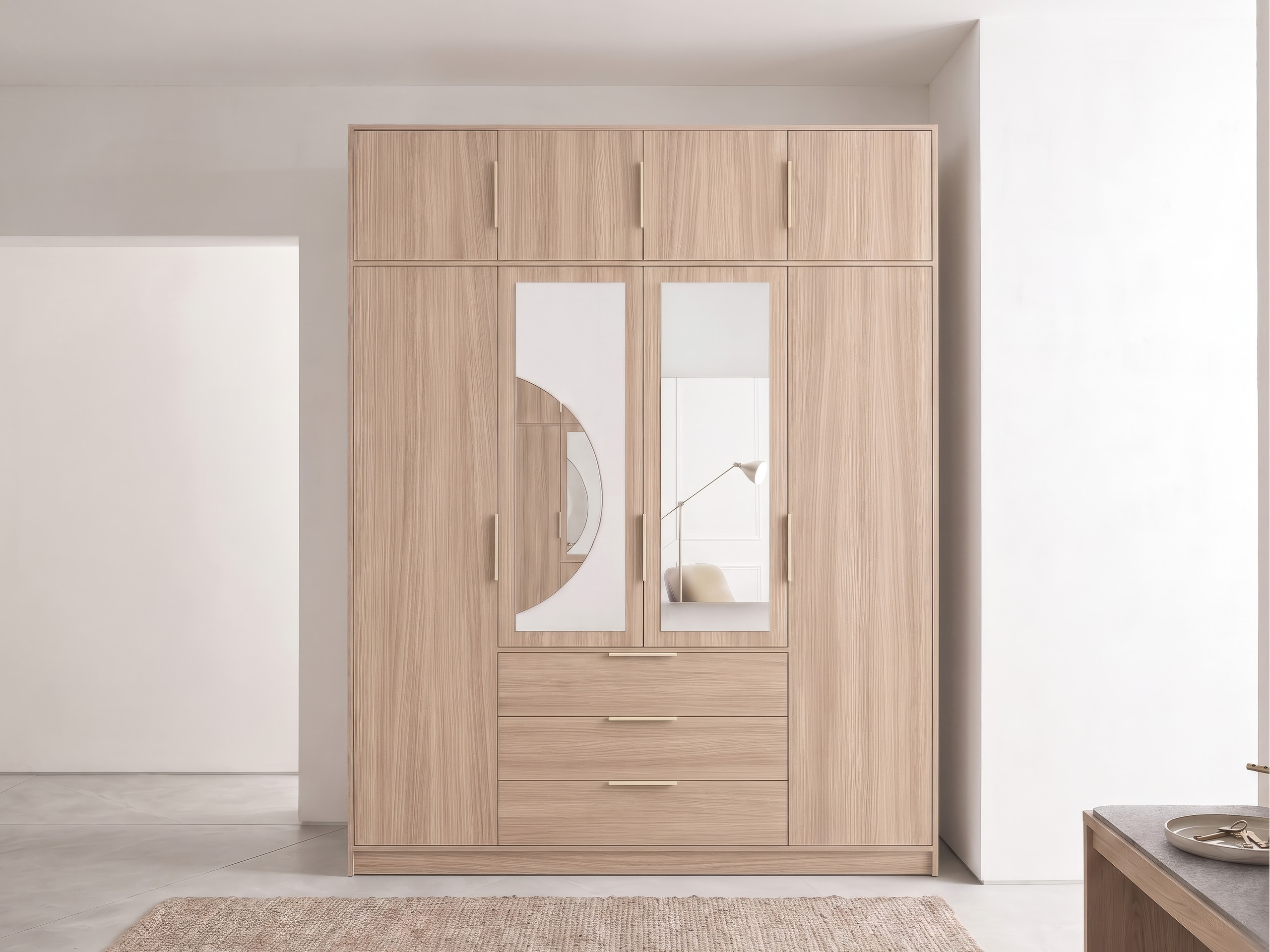 Wardrobe Ophdome 114 (Oak)