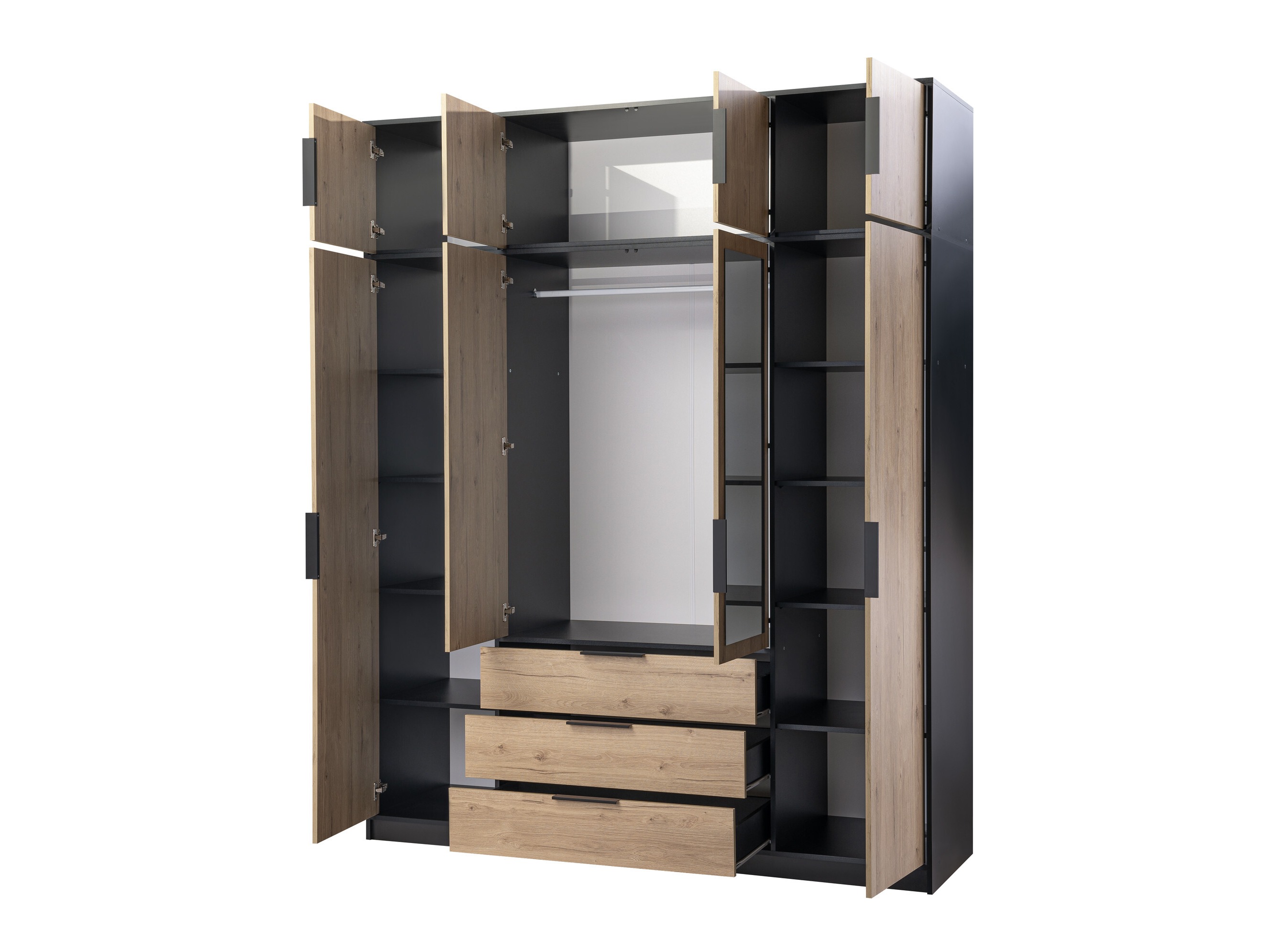 Wardrobe Ophdome 114 (Oak)