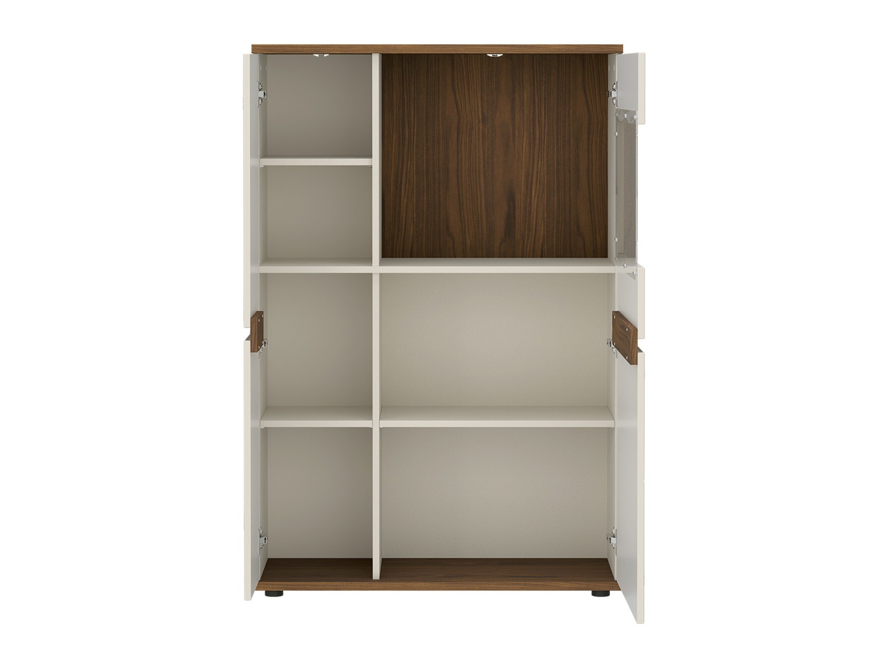 Sideboard Deldori 102 (Walnut + Cashmere)