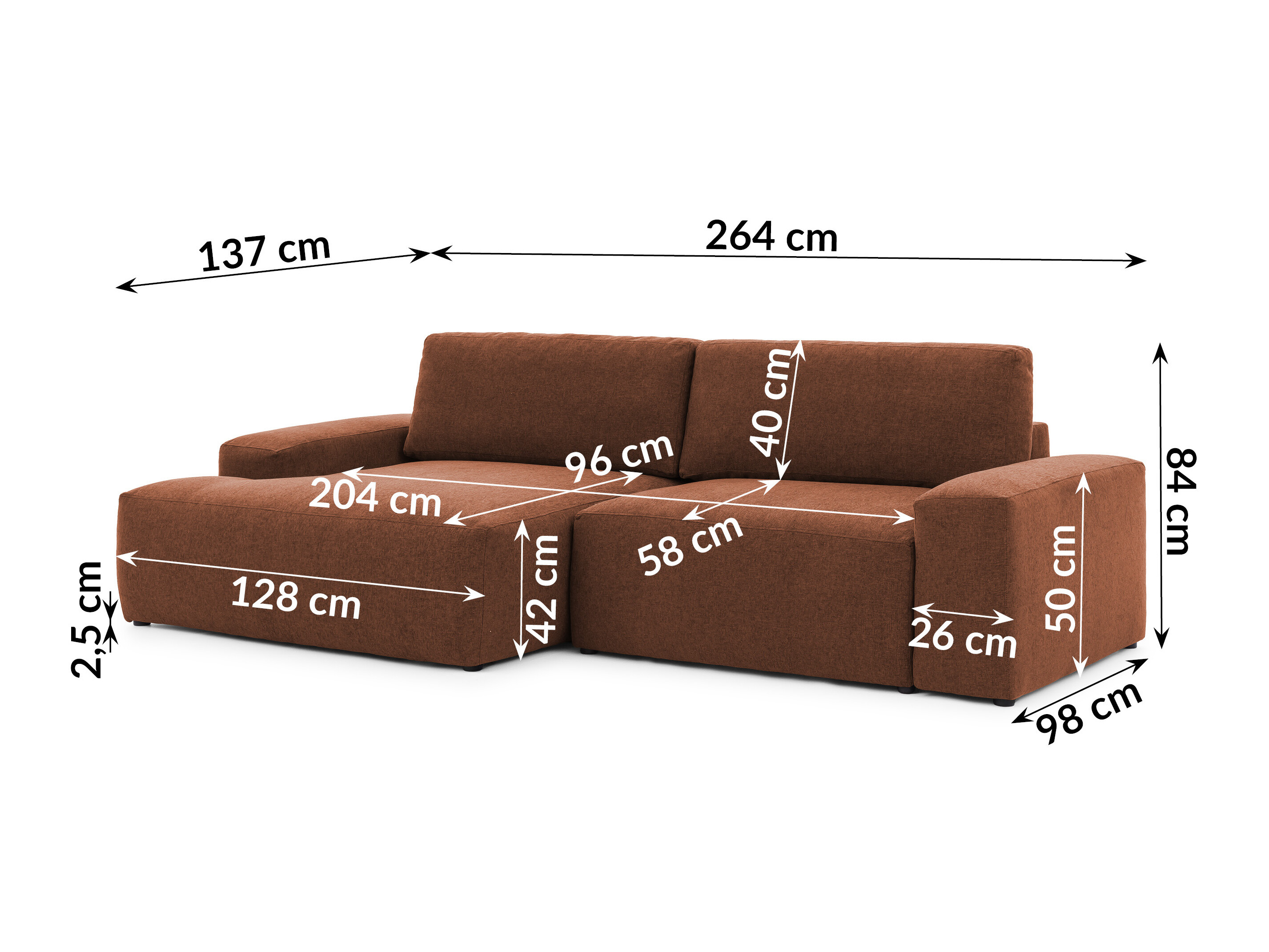 Upholstered furniture set Rocklin 239 (Alta 26)