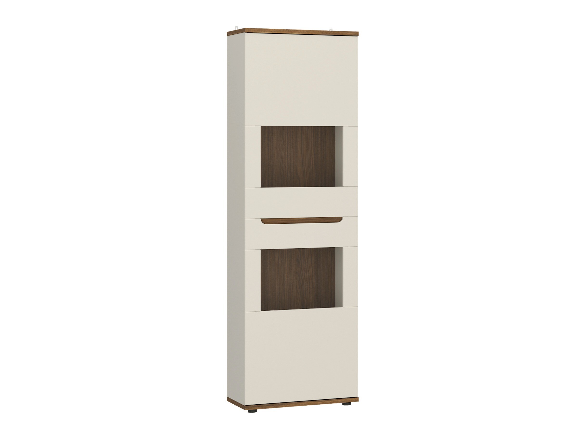 Bookcase Deldori 108 (Walnut + Cashmere)