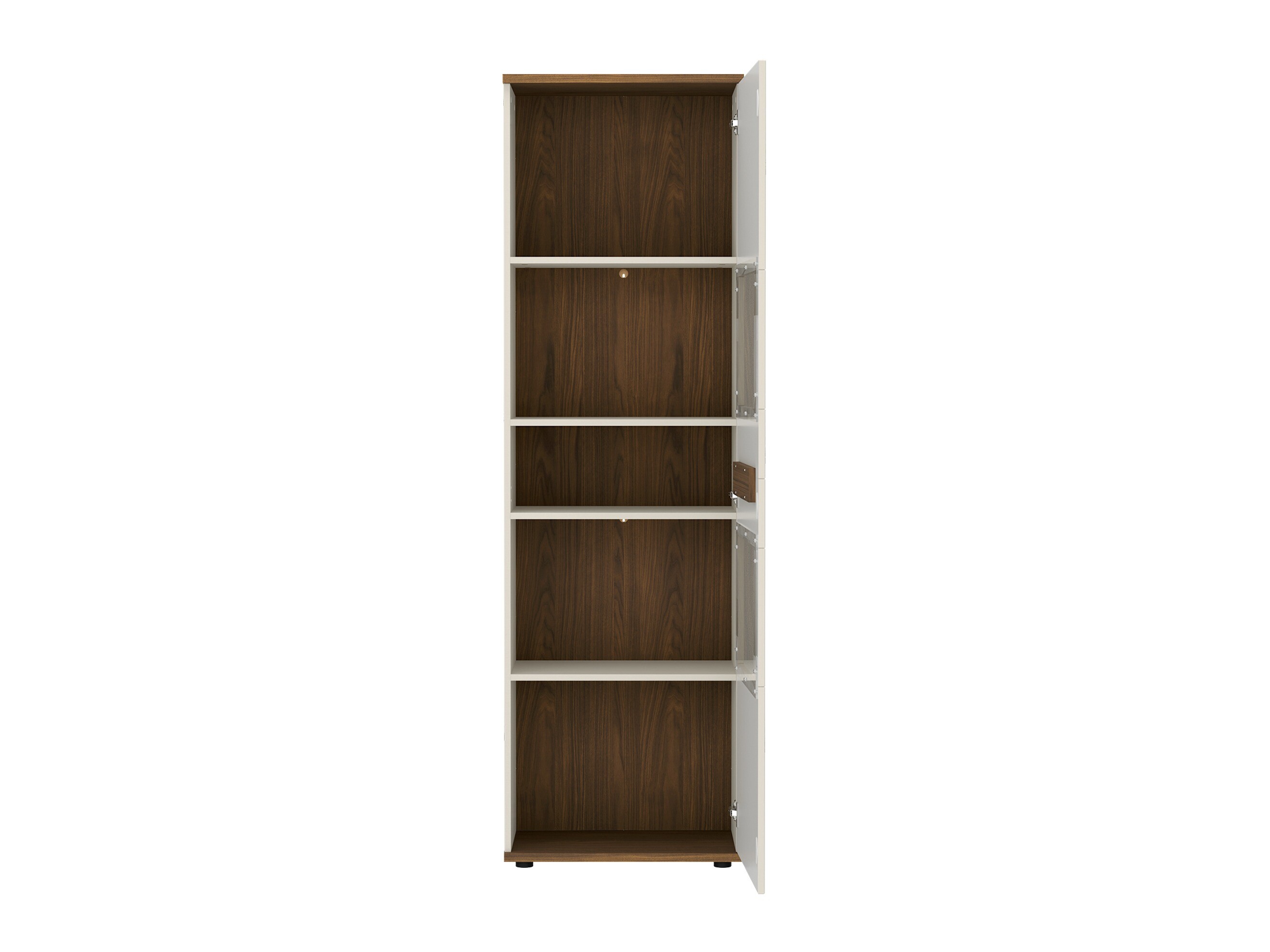 Bookcase Deldori 108 (Walnut + Cashmere)