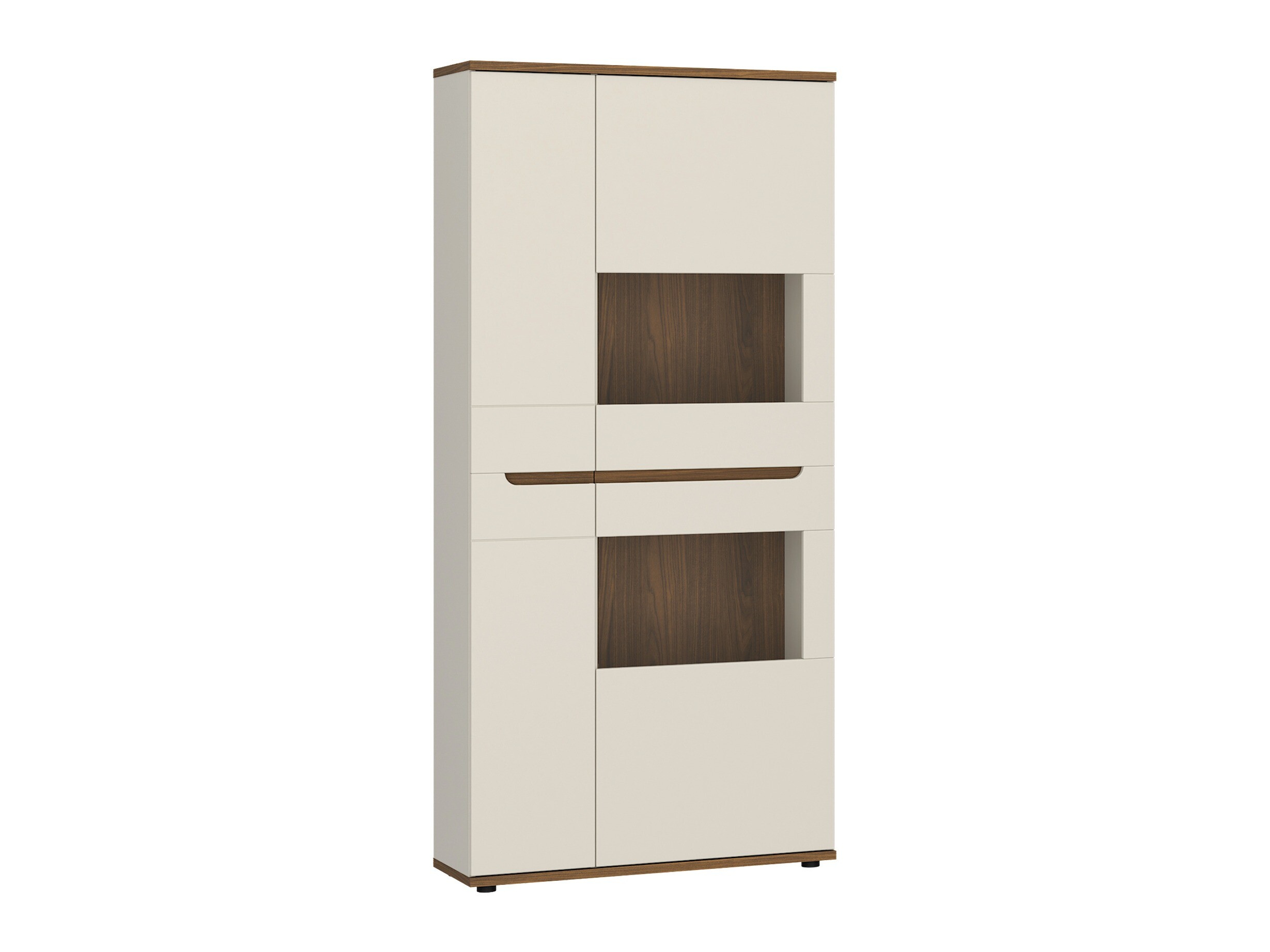Bookcase Deldori 109 (Walnut + Cashmere)