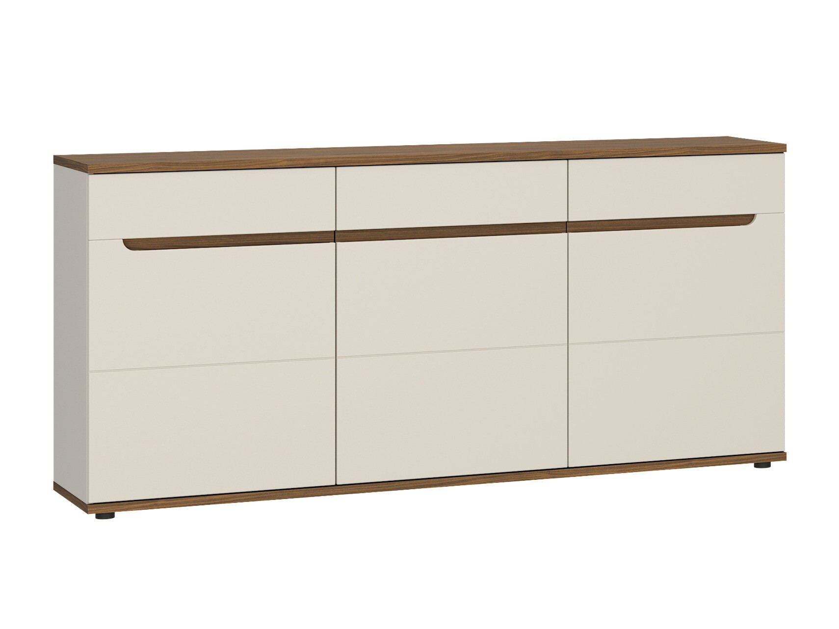 Chest of drawers Deldori 104 (Walnut + Cashmere)