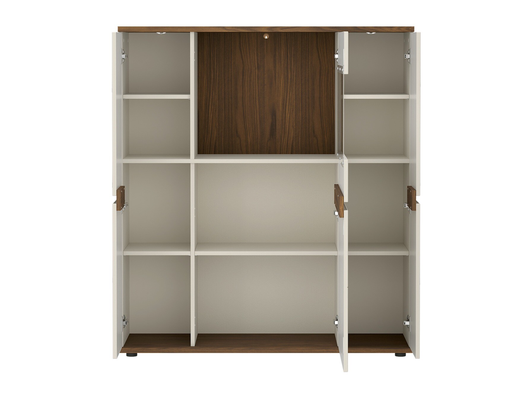 Sideboard Deldori 103 (Walnut + Cashmere)