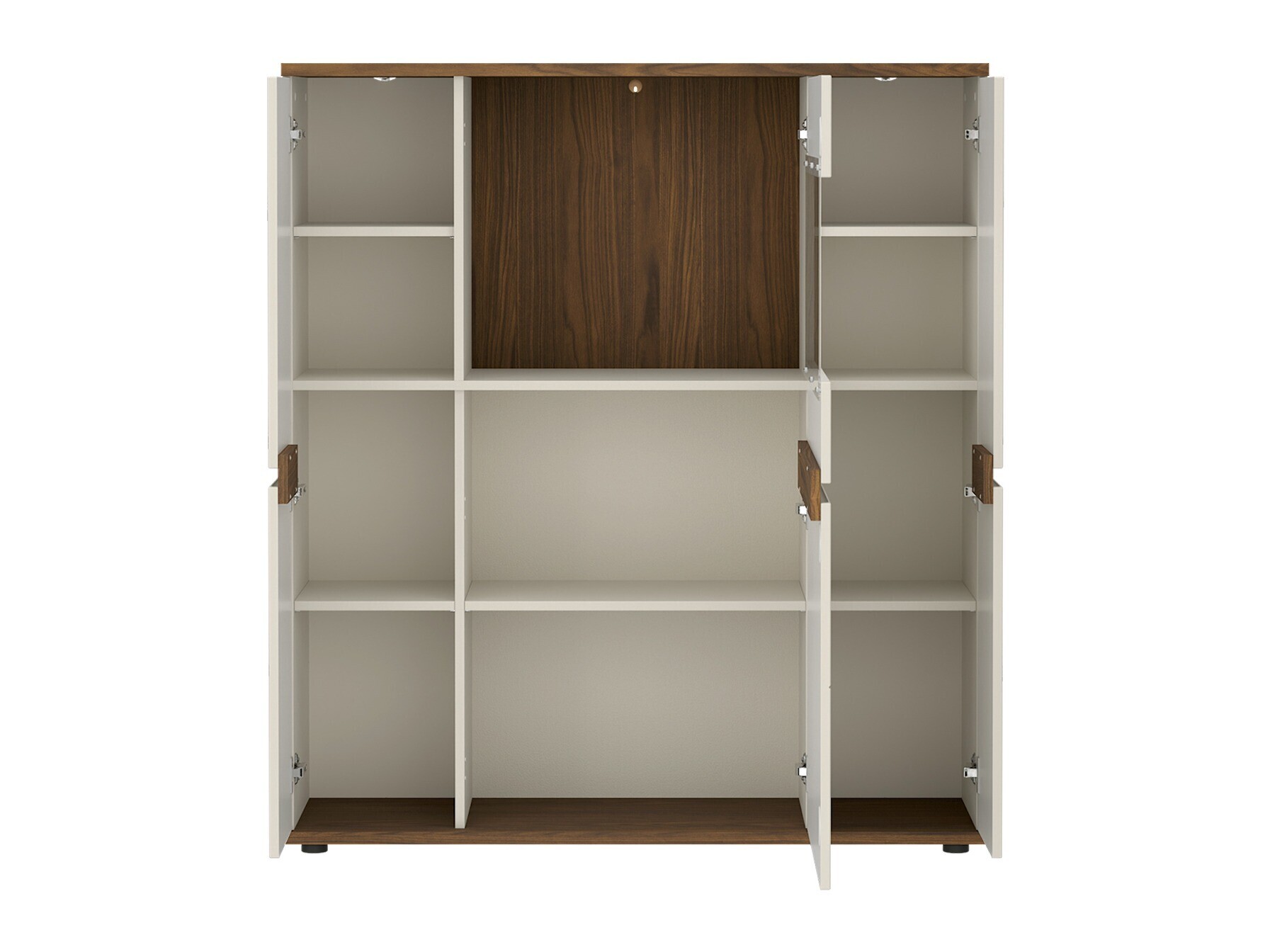 Sideboard Deldori 103 (Walnut + Cashmere)