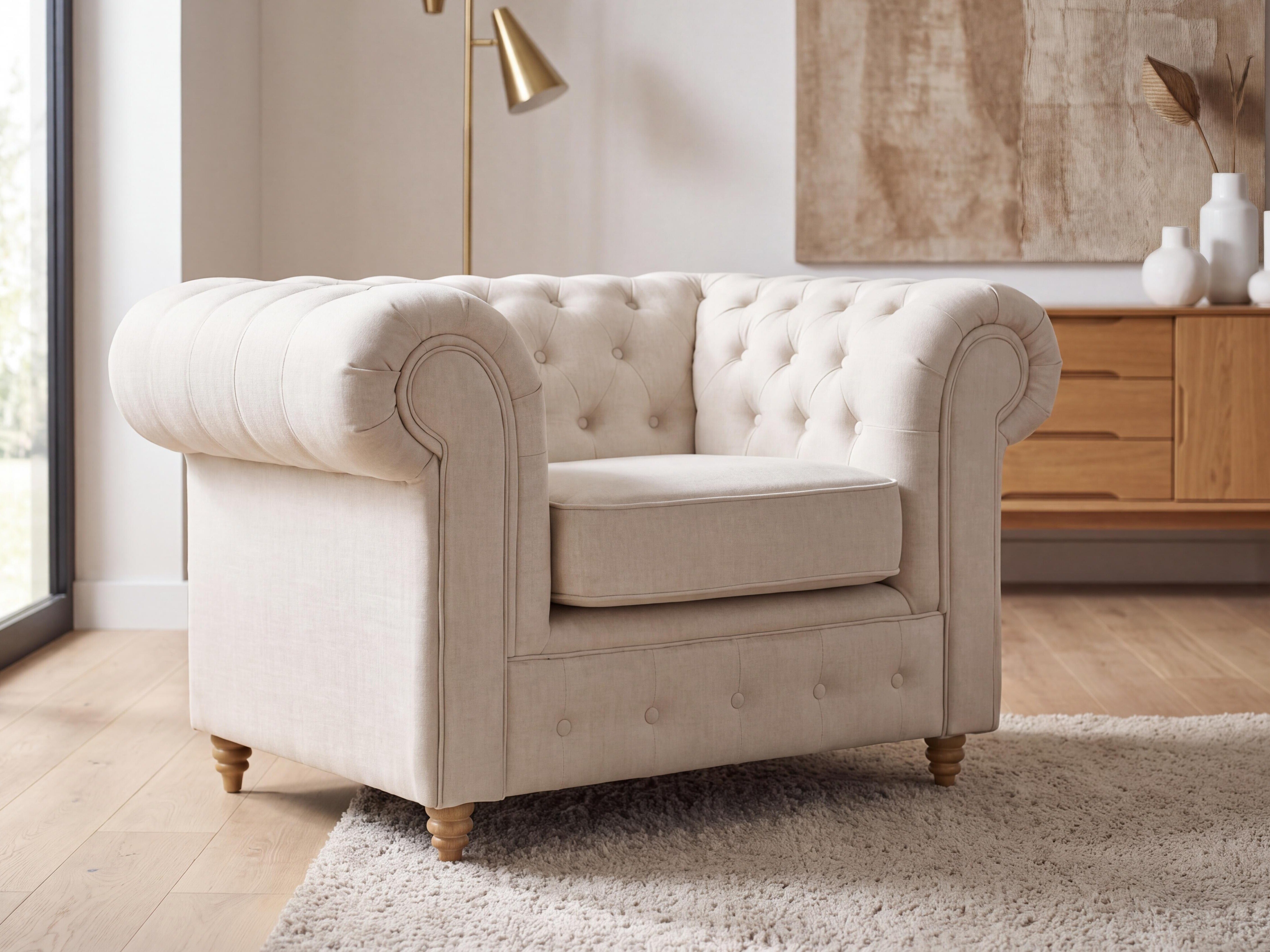 Chesterfield armchair Elitala 102 (Vogue 01)