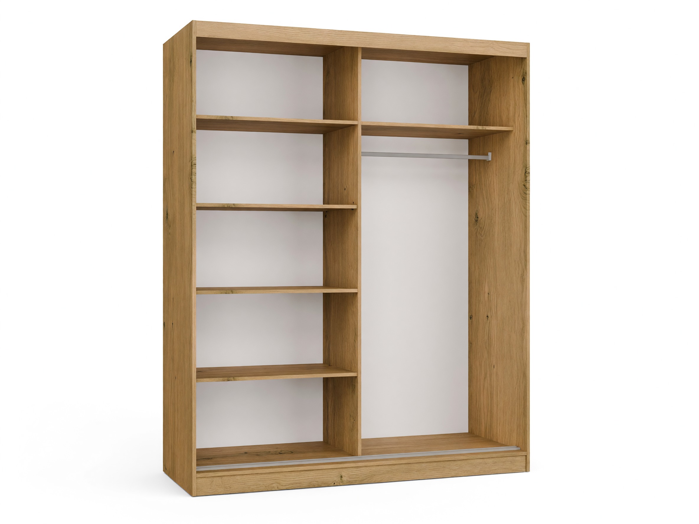 Wardrobe Mandeville 177 (Artisan oak + White)