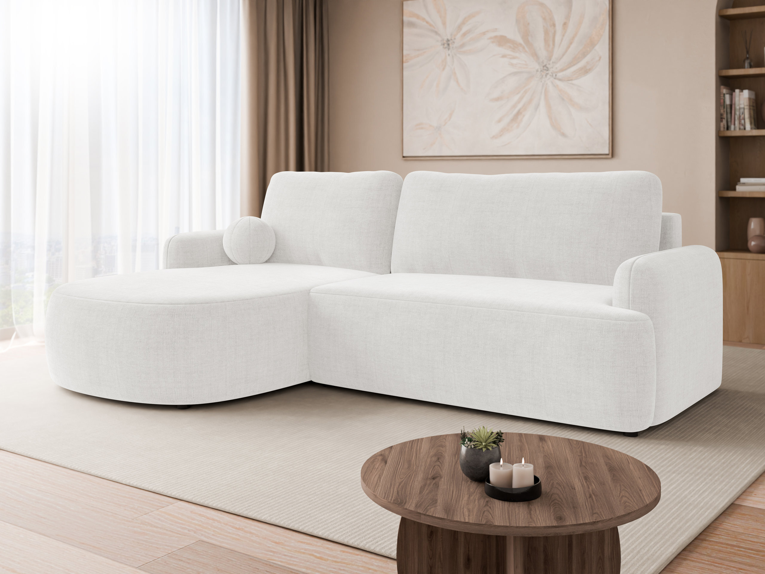 Corner sofa Comfivo Popis (Golden 01)
