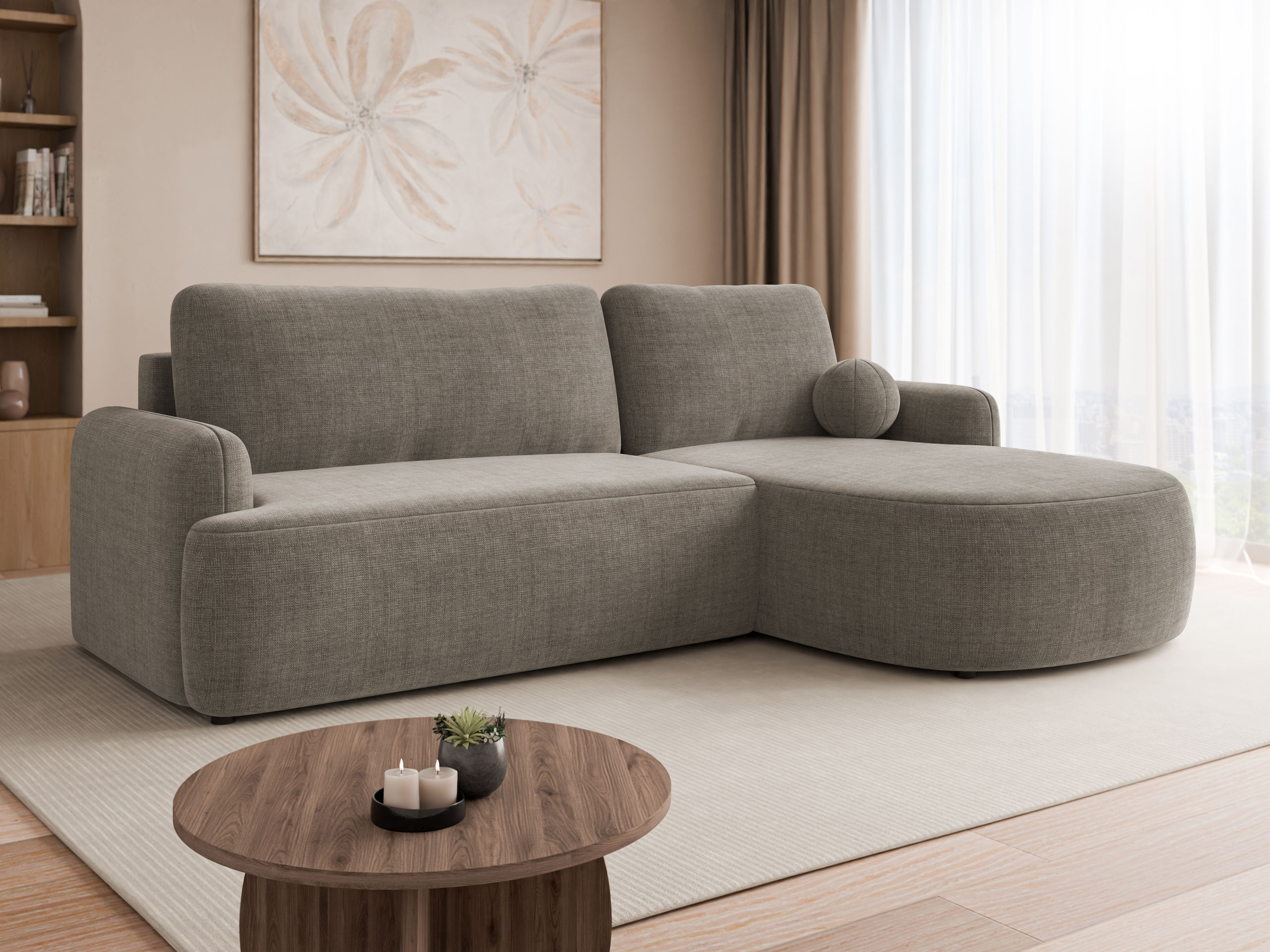 Corner sofa Comfivo Popis (Golden 26)