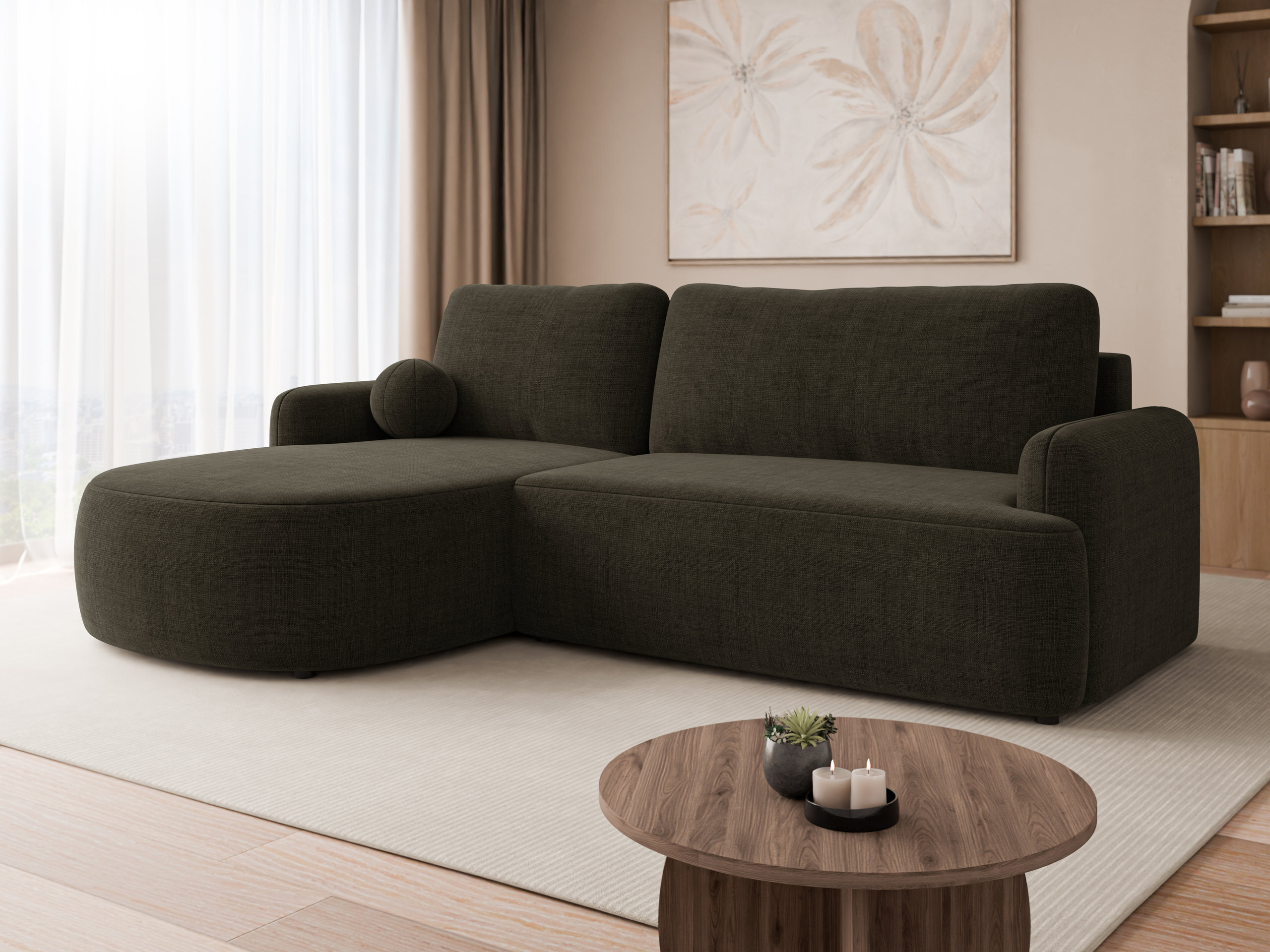 Corner sofa Comfivo Popis (Golden 29)