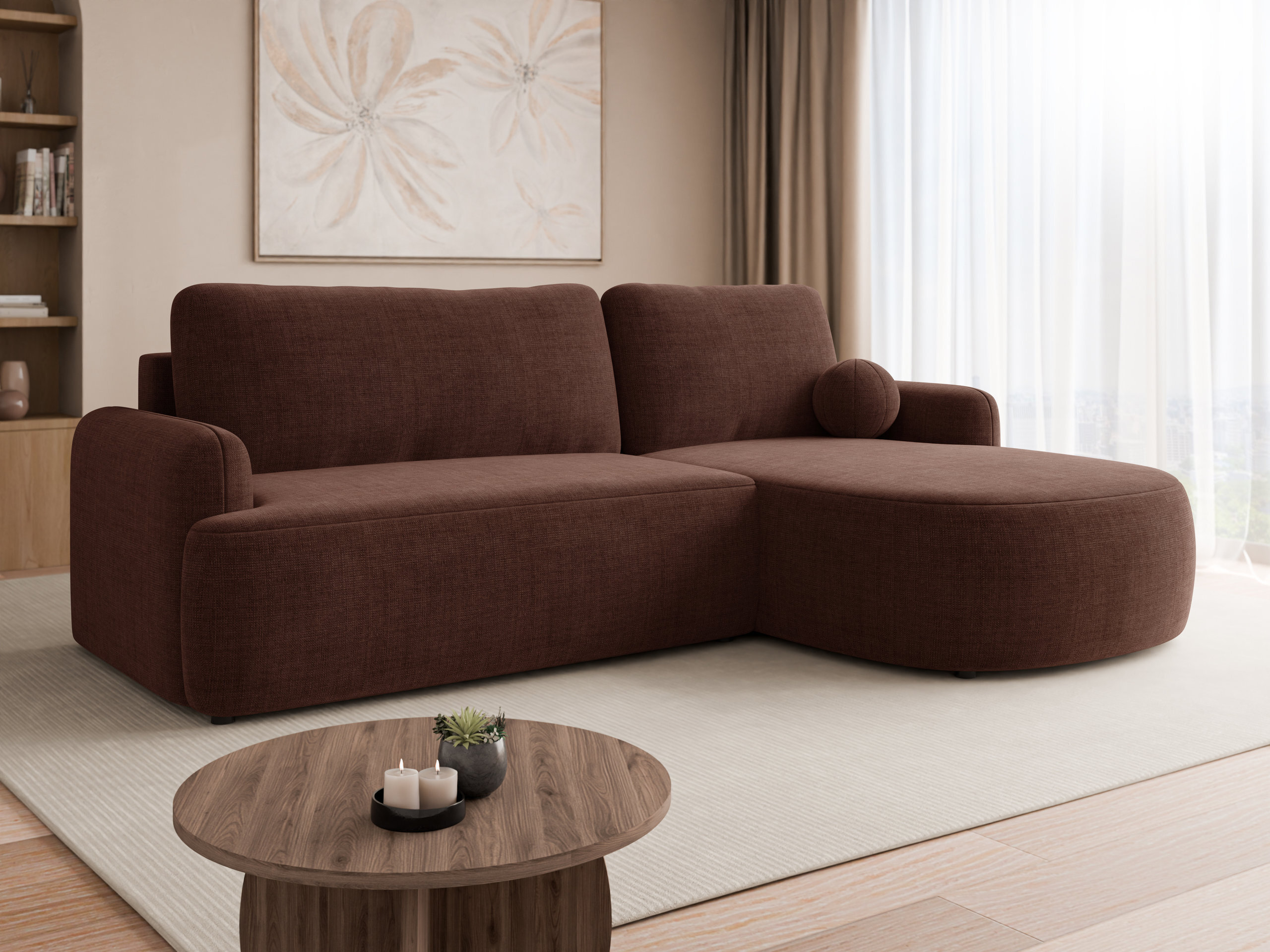 Corner sofa Comfivo Popis (Golden 68)