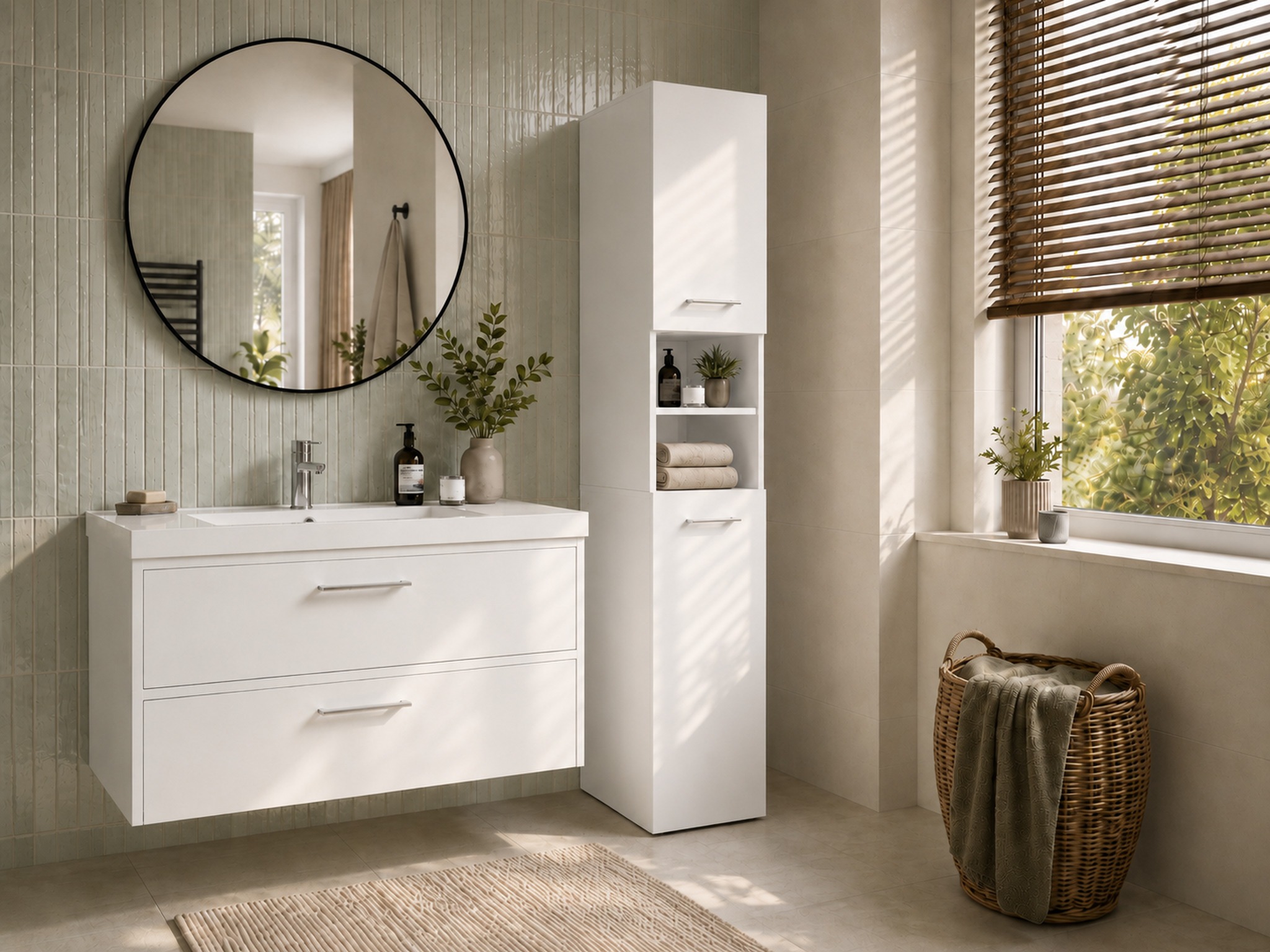 Freestanding bathroom cabinet Balelbo 118